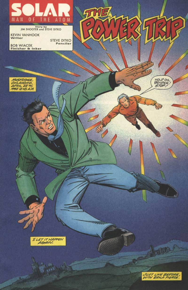 Read online Solar, Man of the Atom comic -  Issue #15 - 2