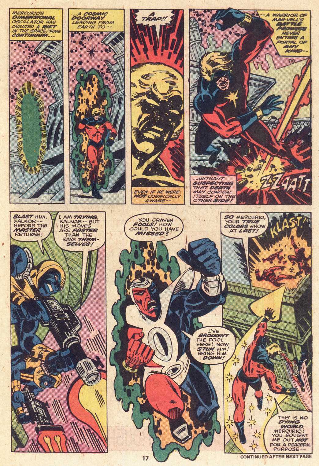 Captain Marvel (1968) Issue #51 #51 - English 12