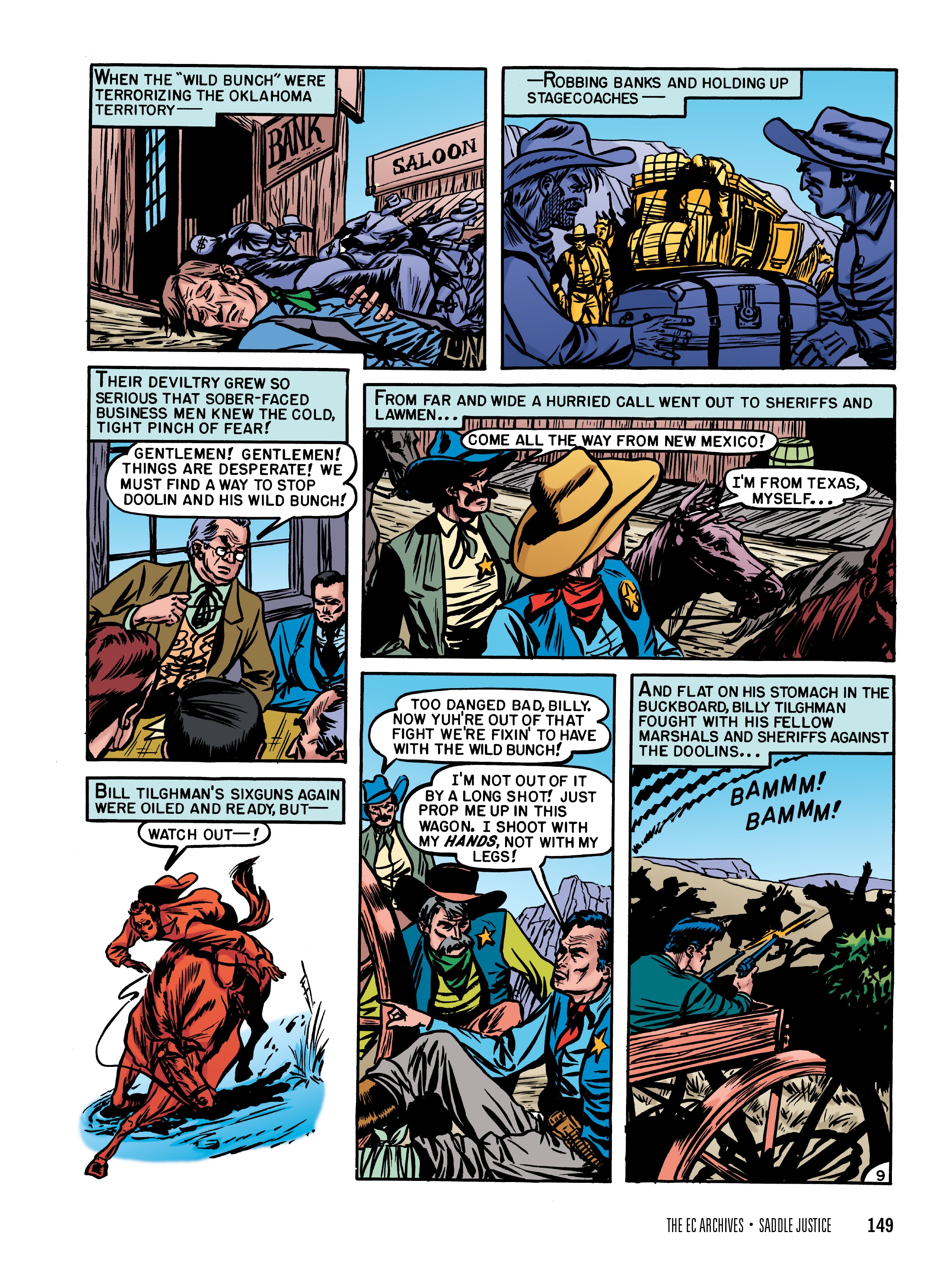 Read online The EC Archives: Saddle Justice comic -  Issue # TPB (Part 2) - 51
