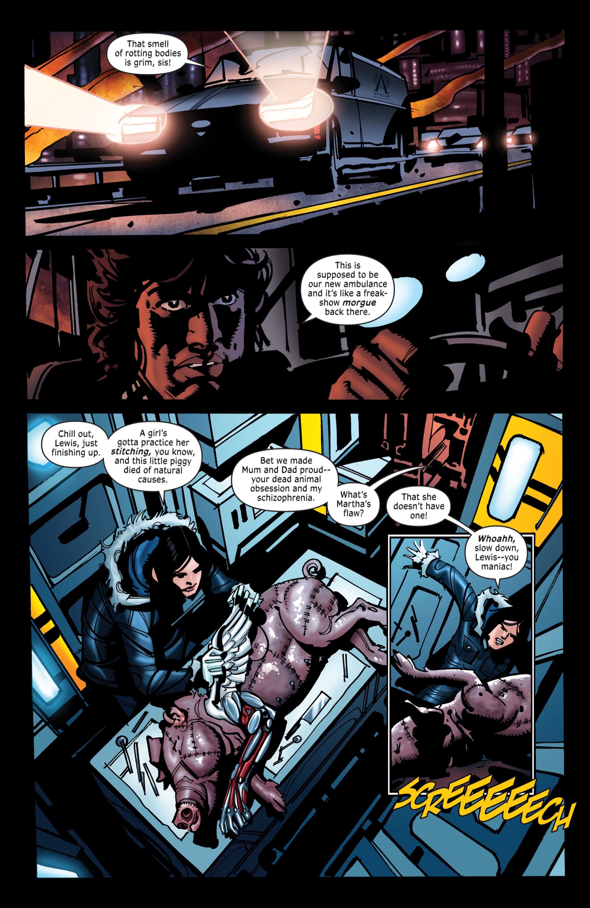 Read online Surgeon X comic -  Issue #1 - 9