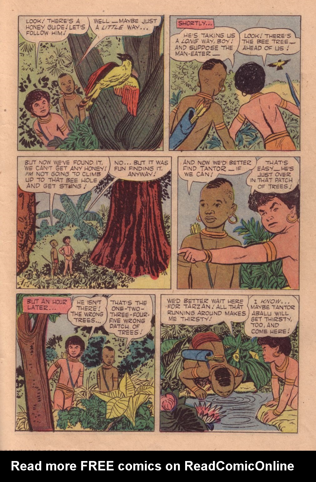 Read online Tarzan (1948) comic -  Issue #98 - 21