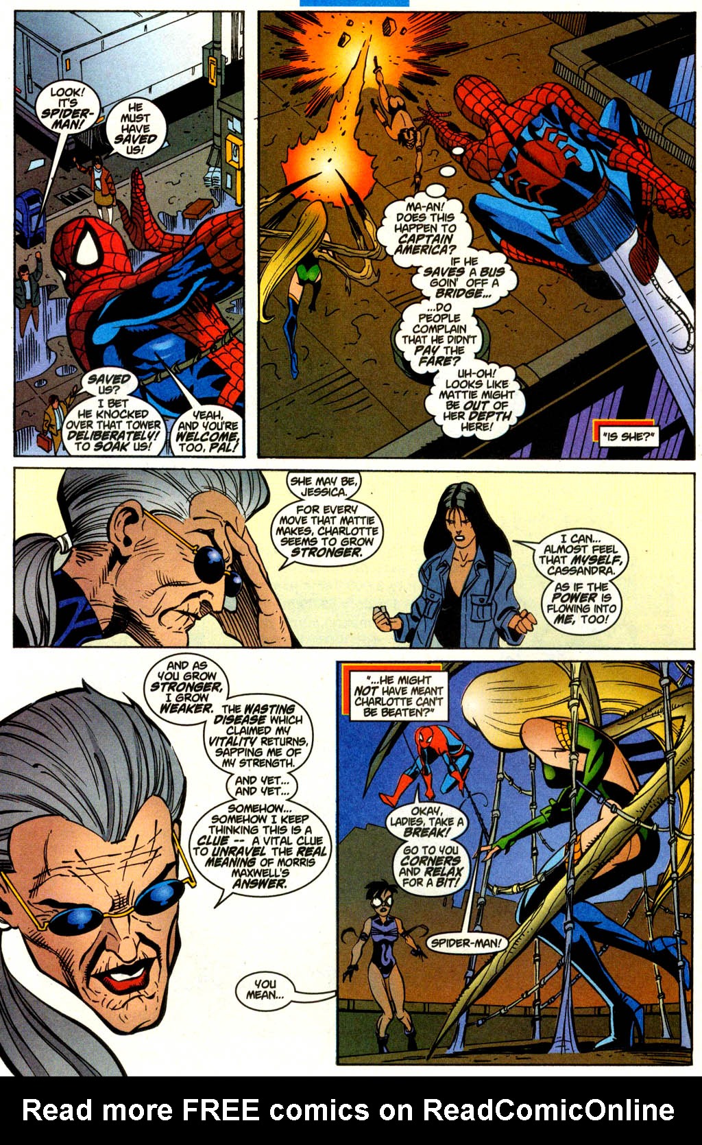 Read online Spider-Woman (1999) comic -  Issue #9 - 13