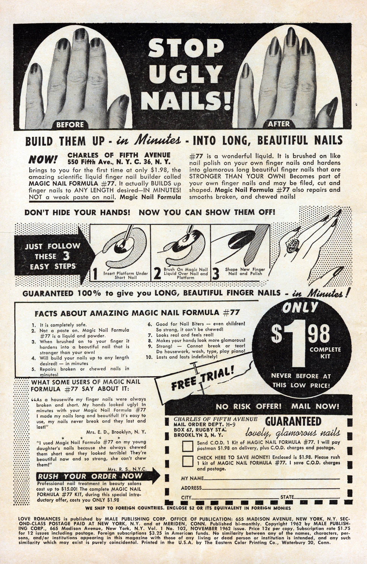 Read online Love Romances comic -  Issue #102 - 2