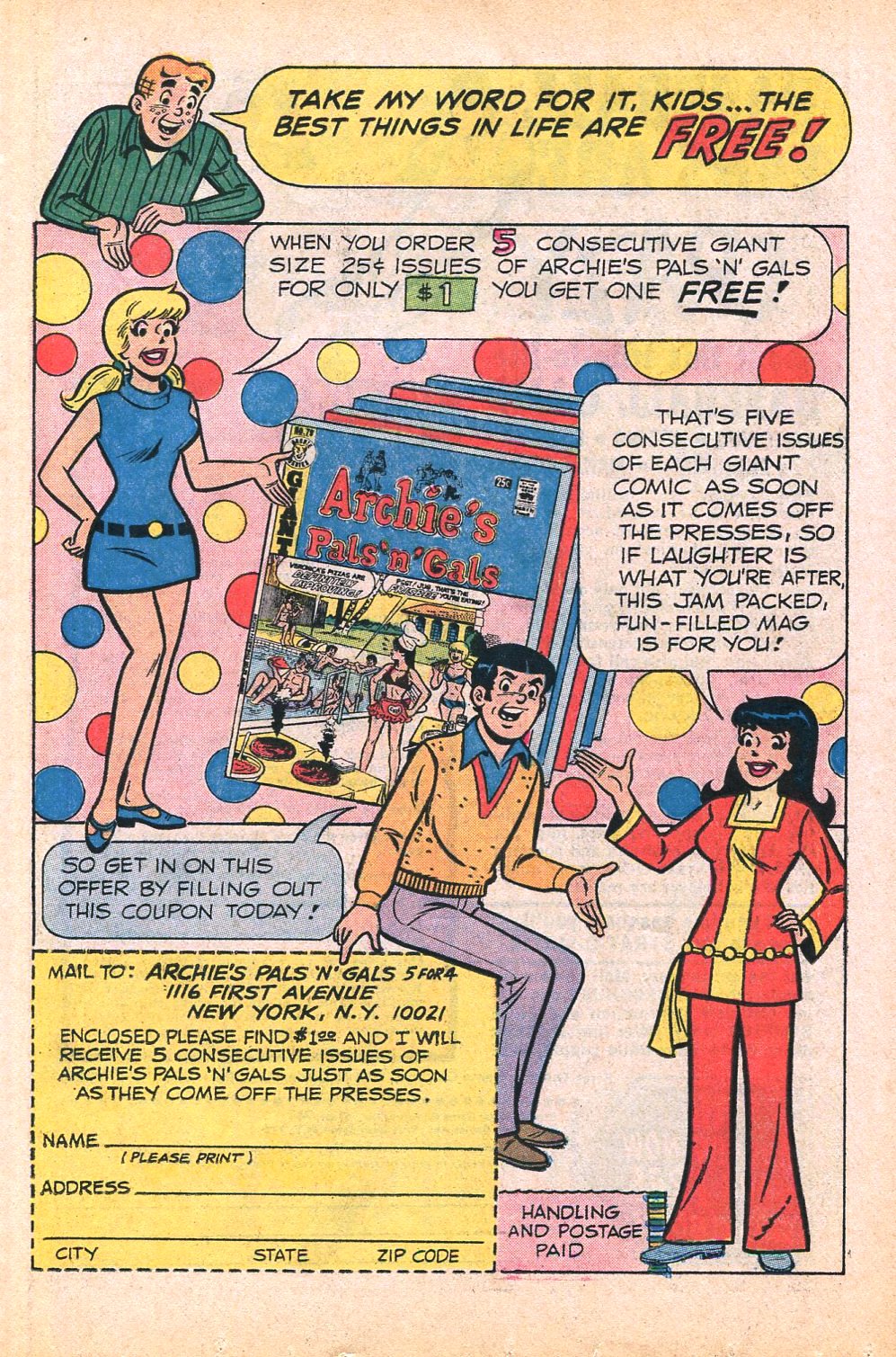 Read online Archie's Pals 'N' Gals (1952) comic -  Issue #81 - 11