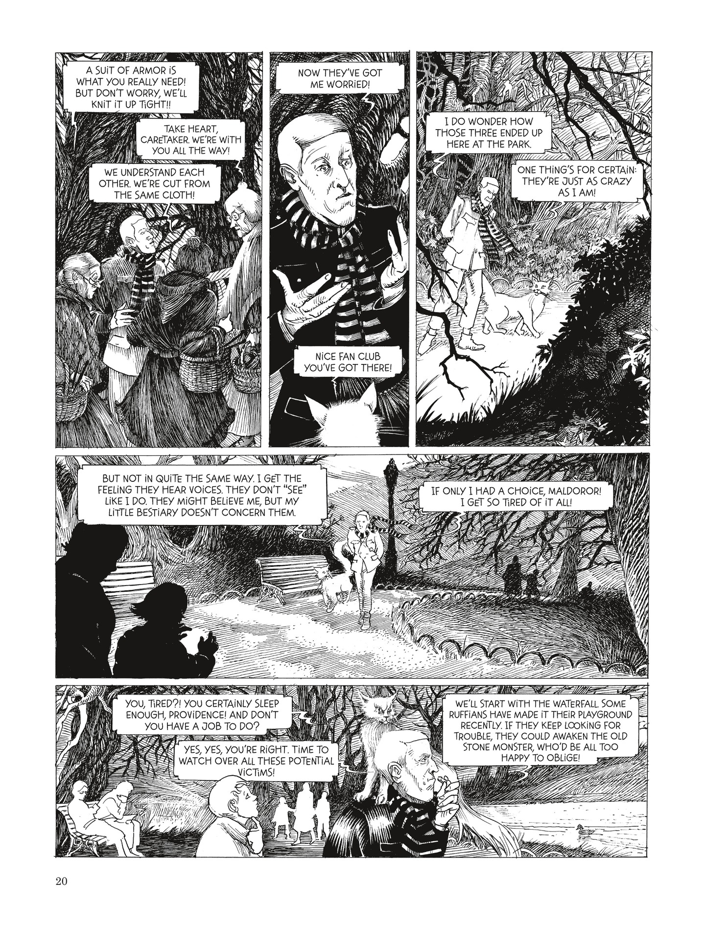 Read online The Monstrous Dreams of Mr. Providence comic -  Issue # TPB - 21