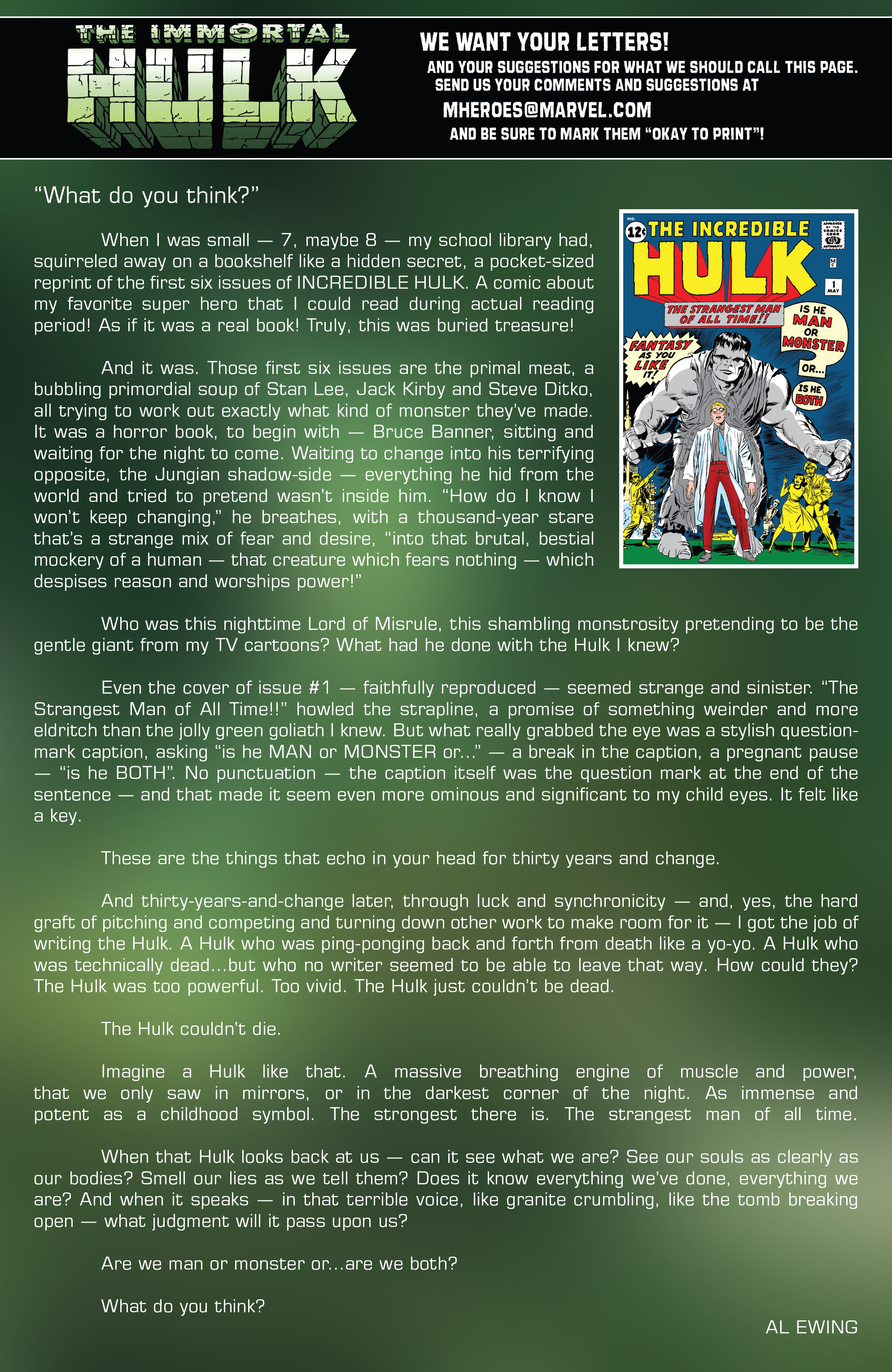 Read online Immortal Hulk Director's Cut comic -  Issue #1 - 31