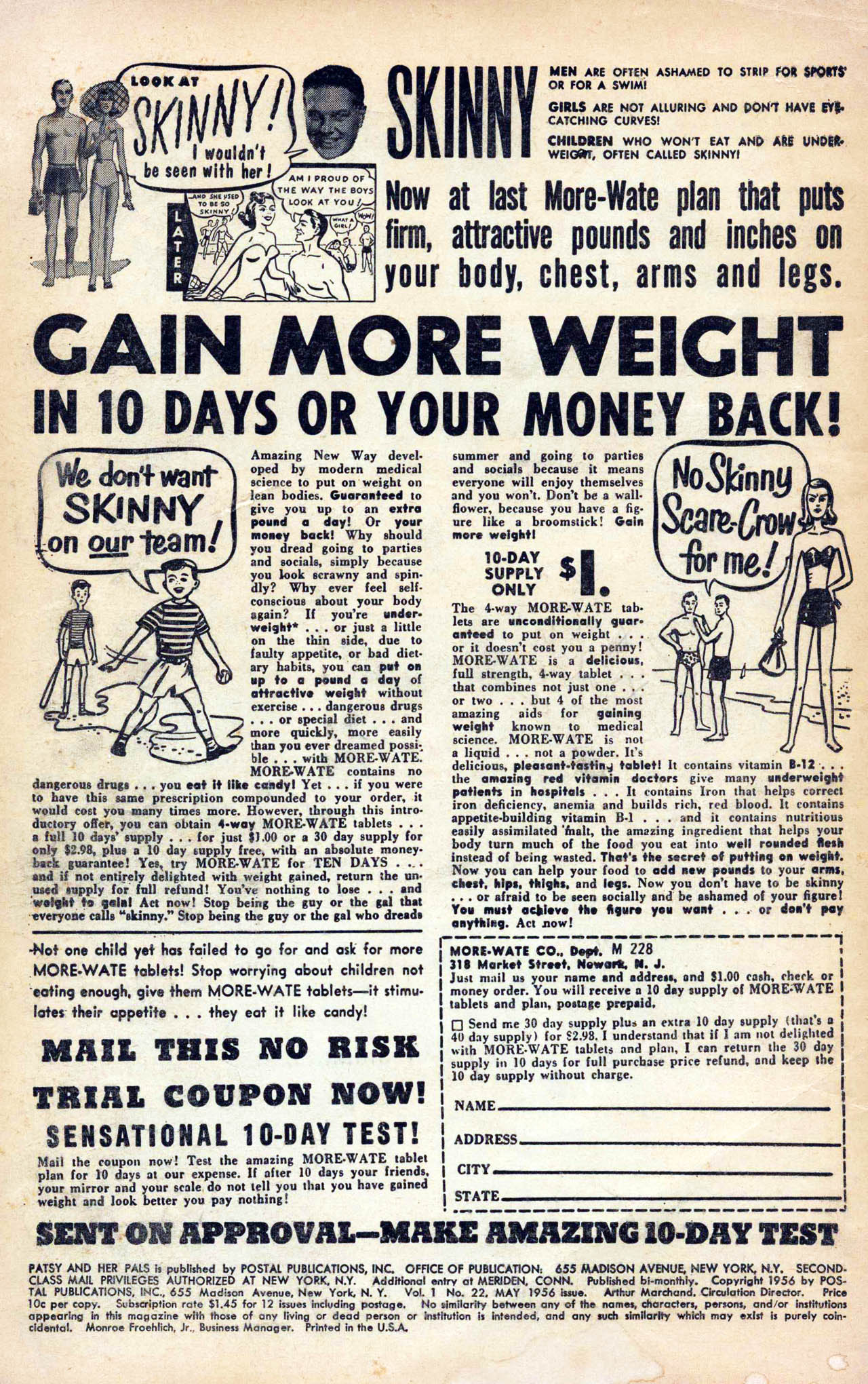 Read online Patsy and her Pals comic -  Issue #22 - 2