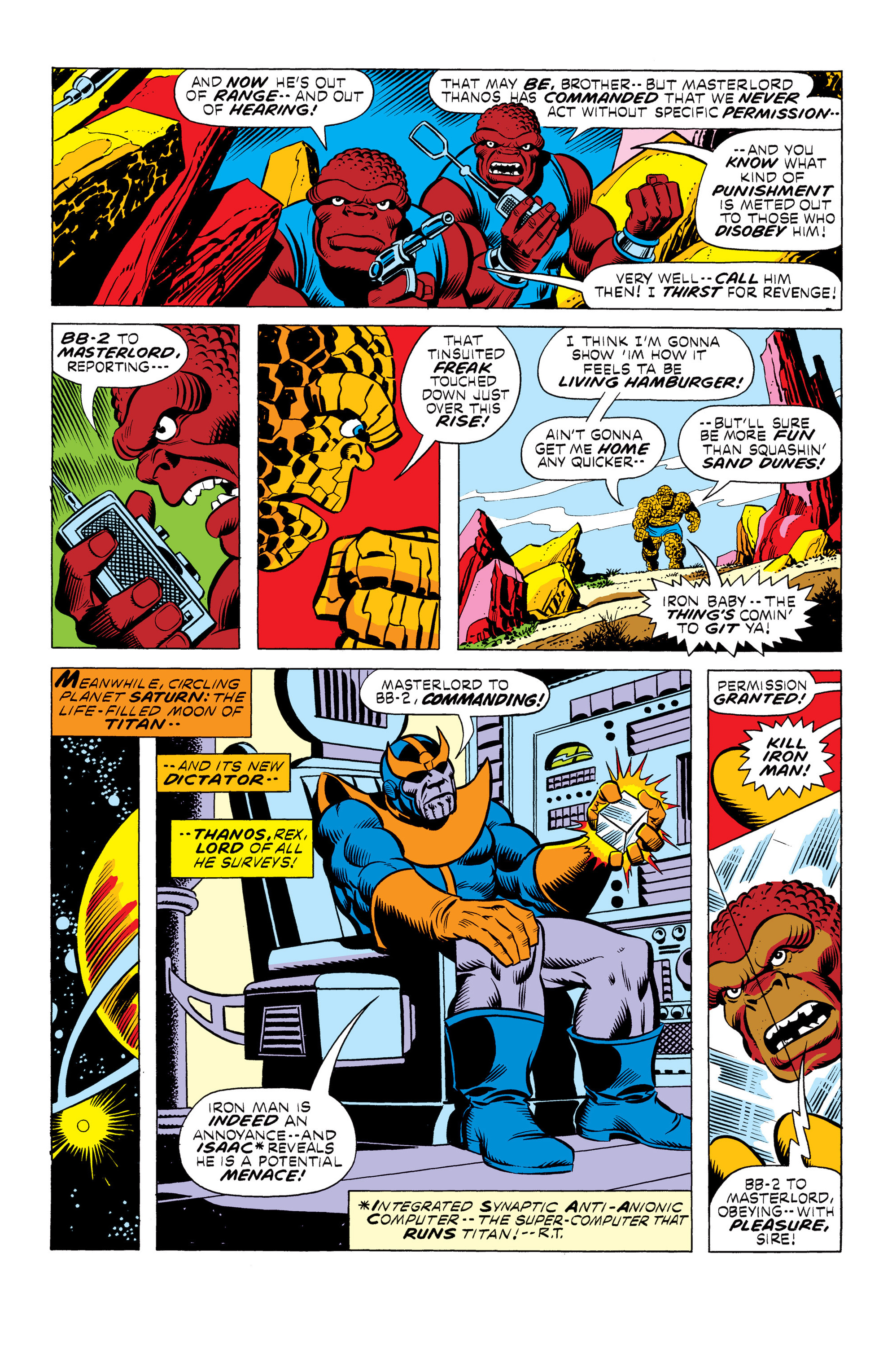 Read online Captain Marvel by Jim Starlin comic -  Issue # TPB (Part 1) - 134