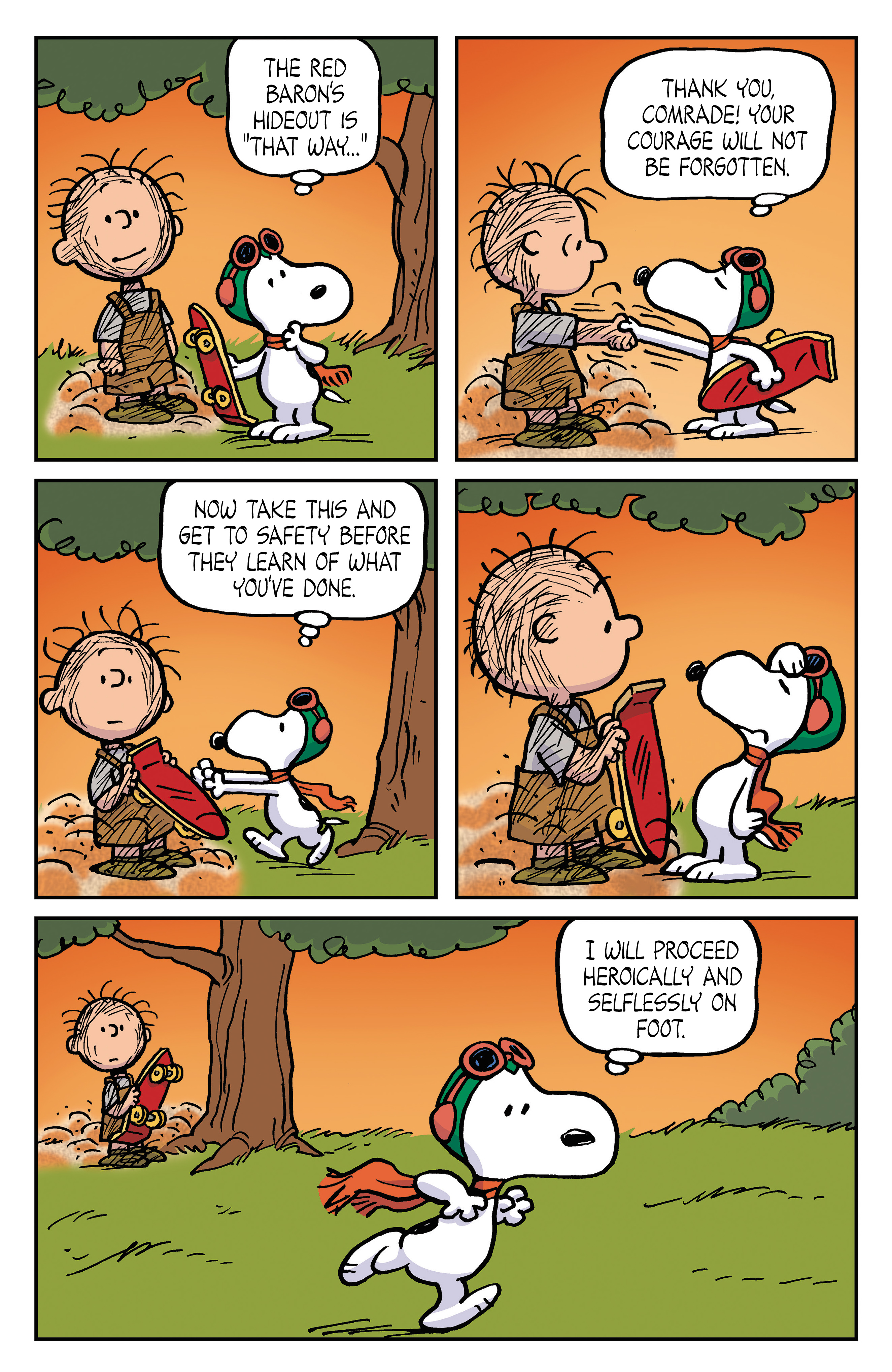 Read online Peanuts: Where Beagles Dare! comic -  Issue # Full - 39