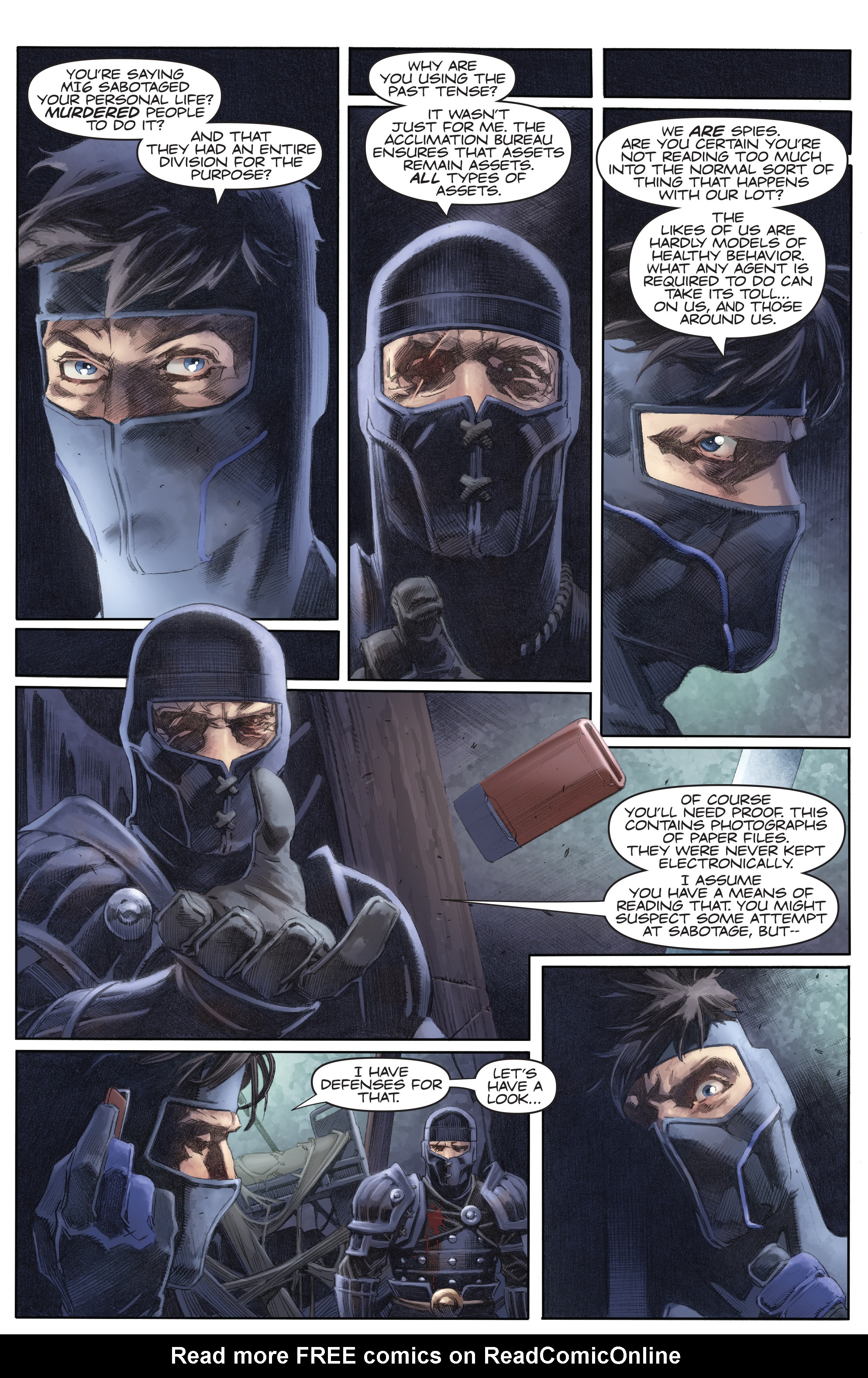 Read online Ninja-K comic -  Issue #3 - 18