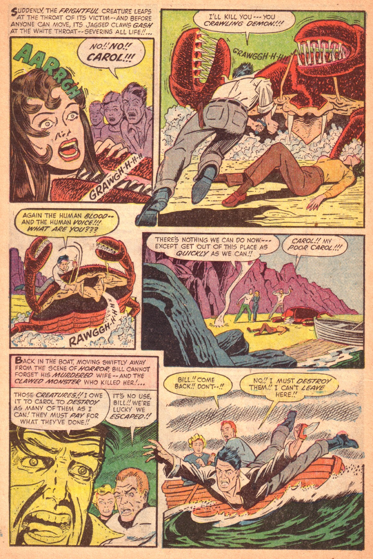 Read online Chamber of Chills (1951) comic -  Issue #7 - 15