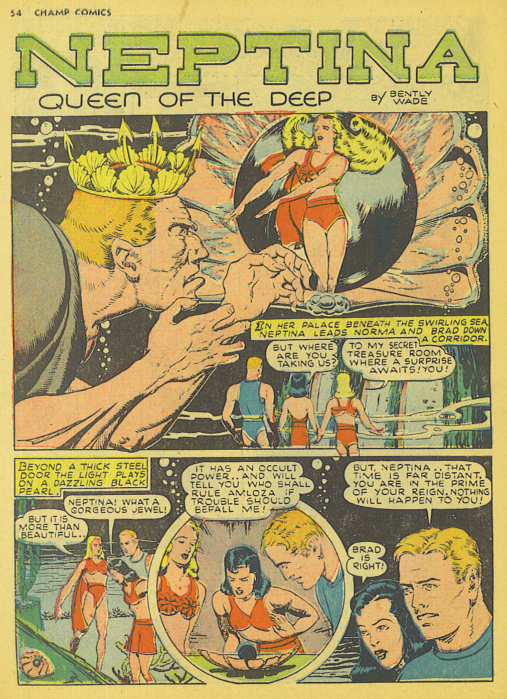 Read online Champ Comics comic -  Issue #17 - 55