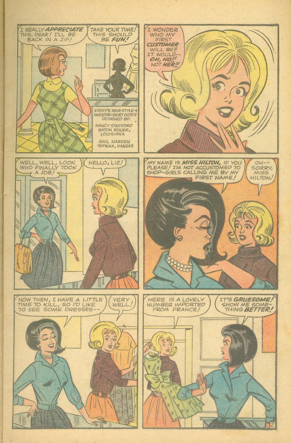 Read online Kathy (1959) comic -  Issue #20 - 11