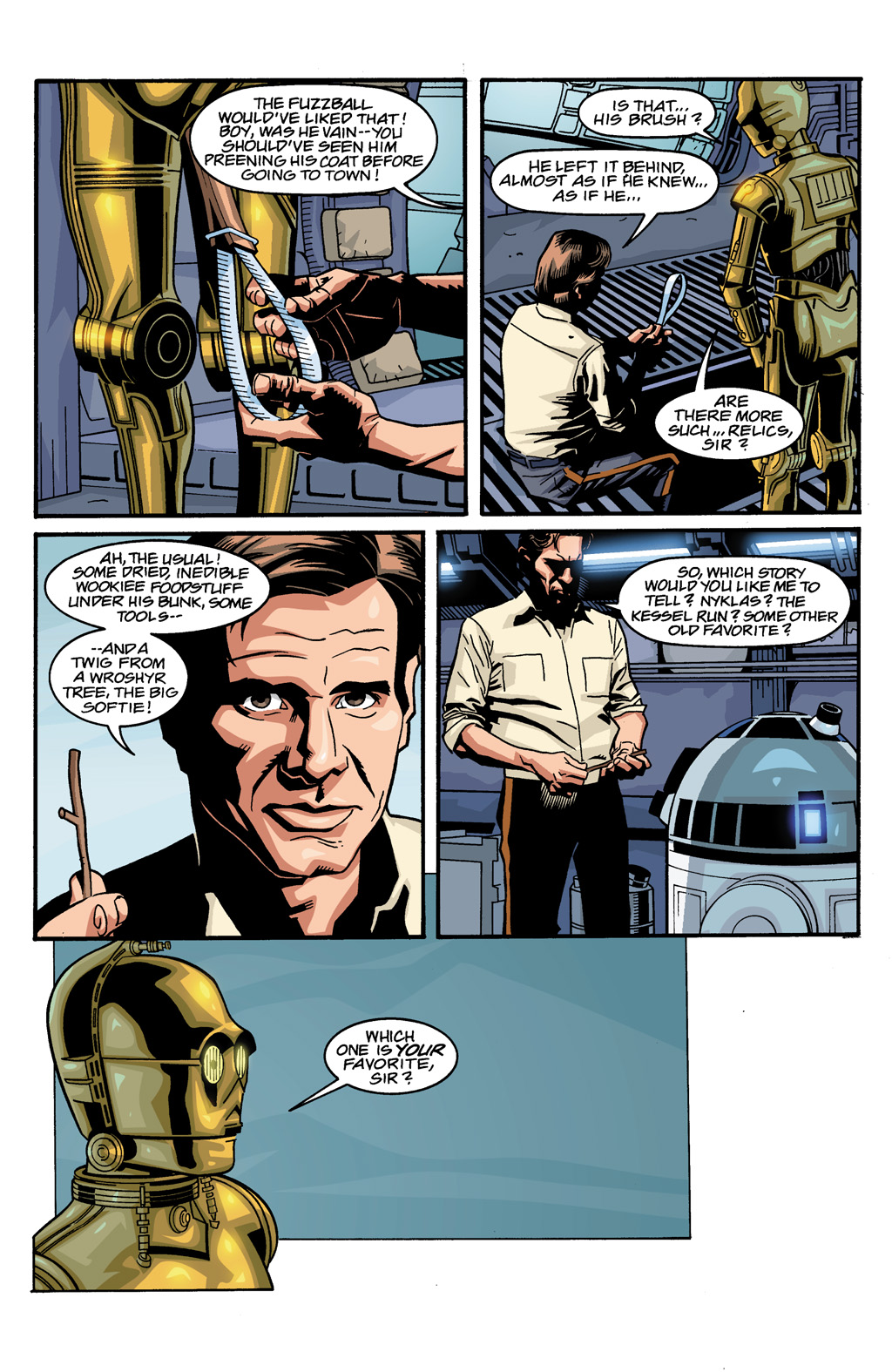 Read online Star Wars: Chewbacca comic -  Issue # TPB - 86