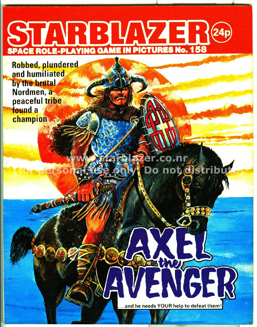 Read online Starblazer comic -  Issue #158 - 1