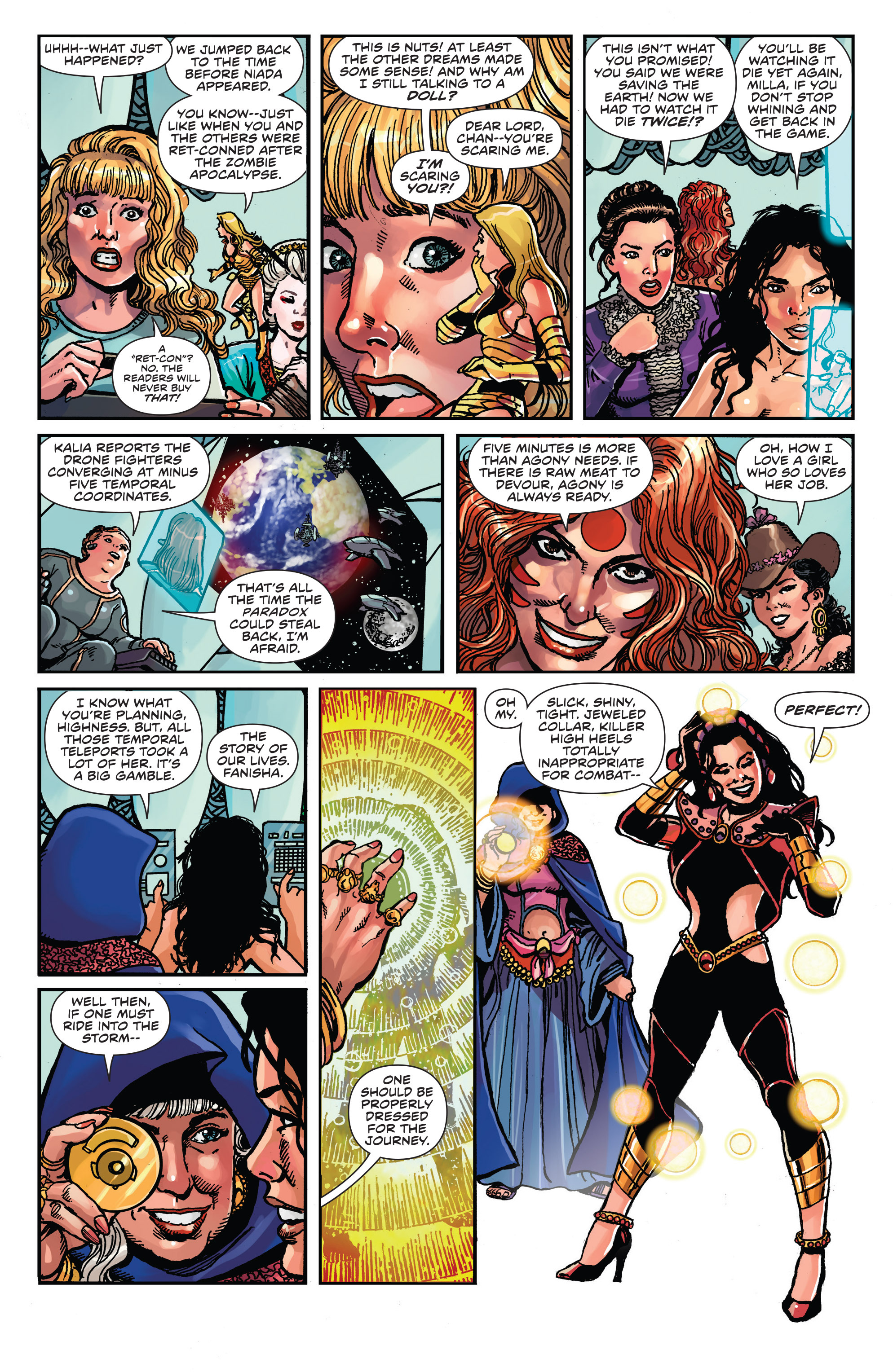 Read online George Pérez's Sirens comic -  Issue #2 - 4