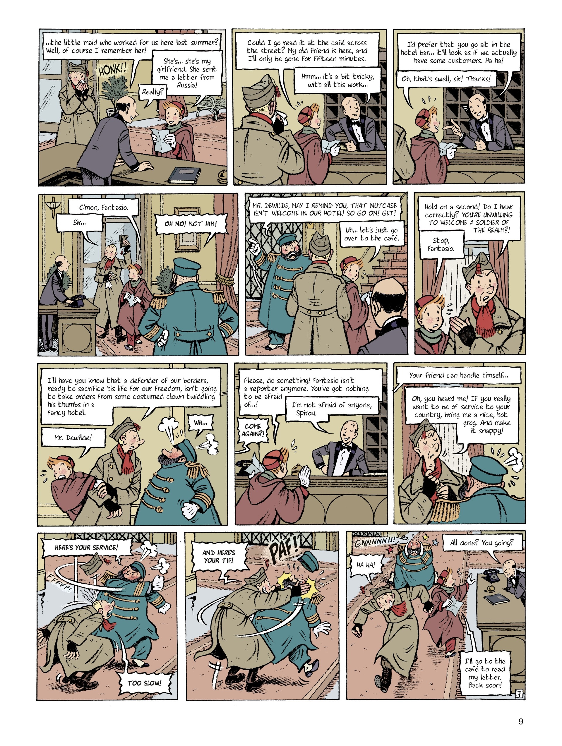 Read online Spirou: Hope Against All Odds comic -  Issue #1 - 9