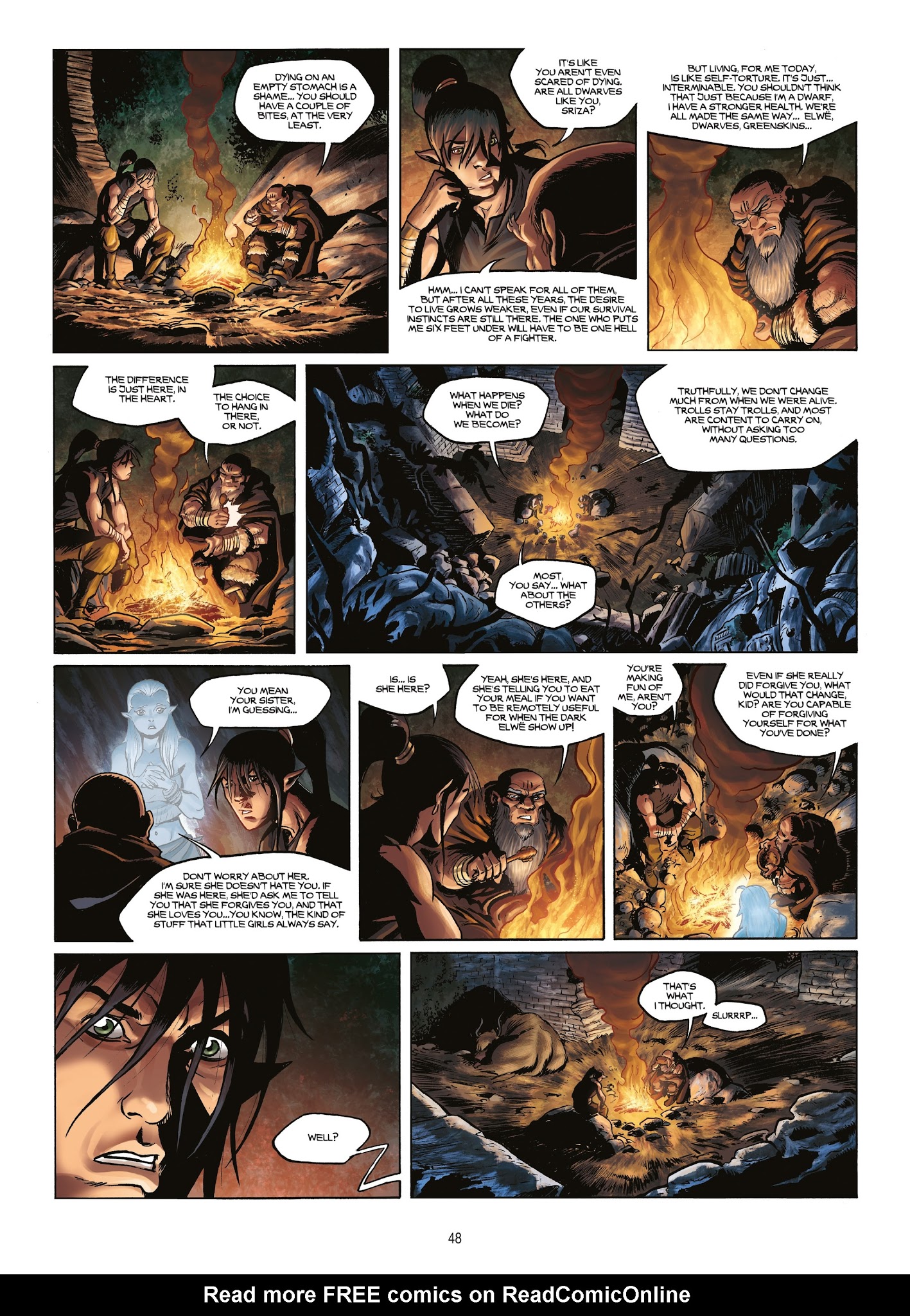 Read online Elves comic -  Issue #17 - 48