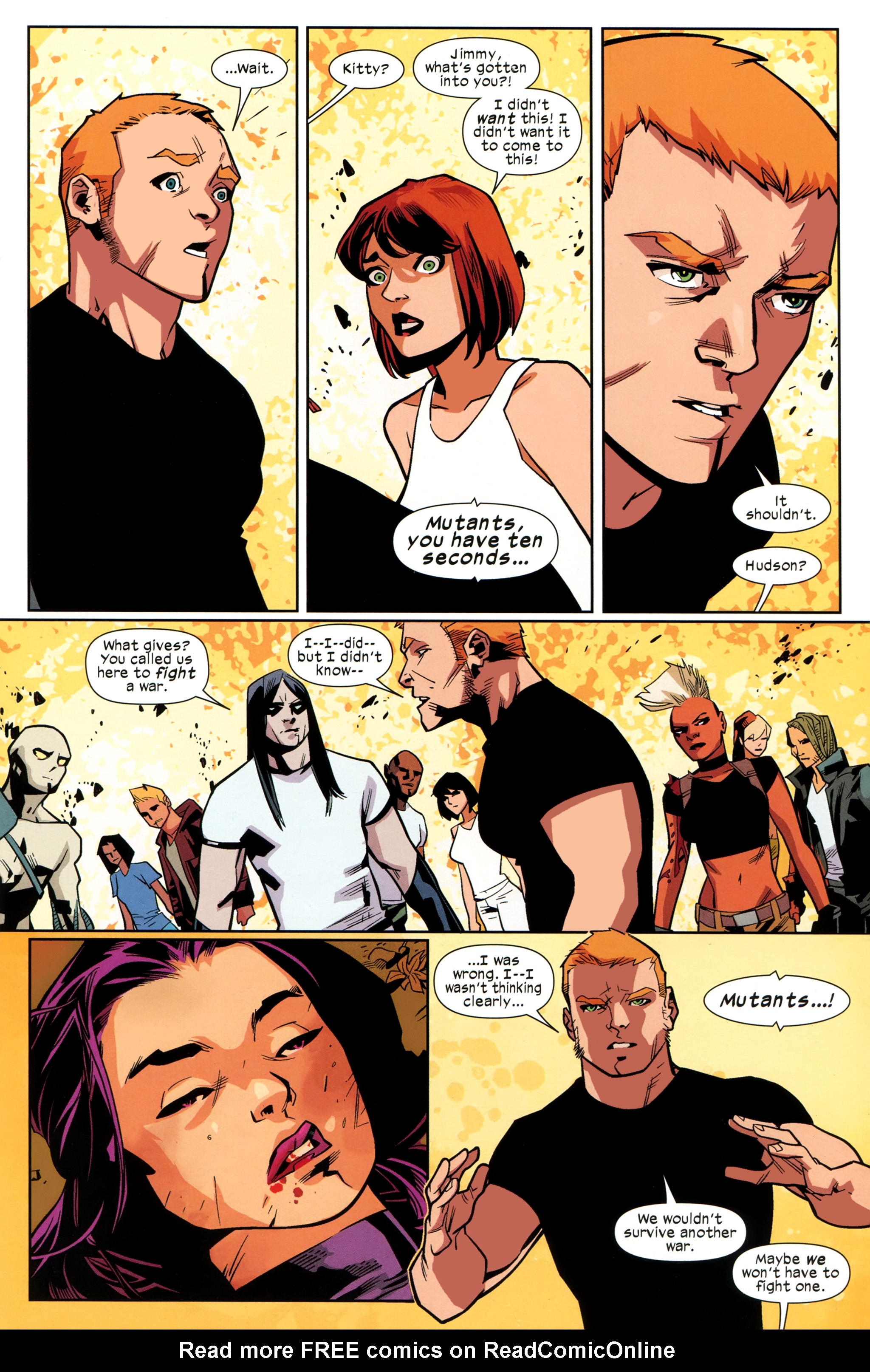 Read online Ultimate Comics X-Men comic -  Issue #27 - 22