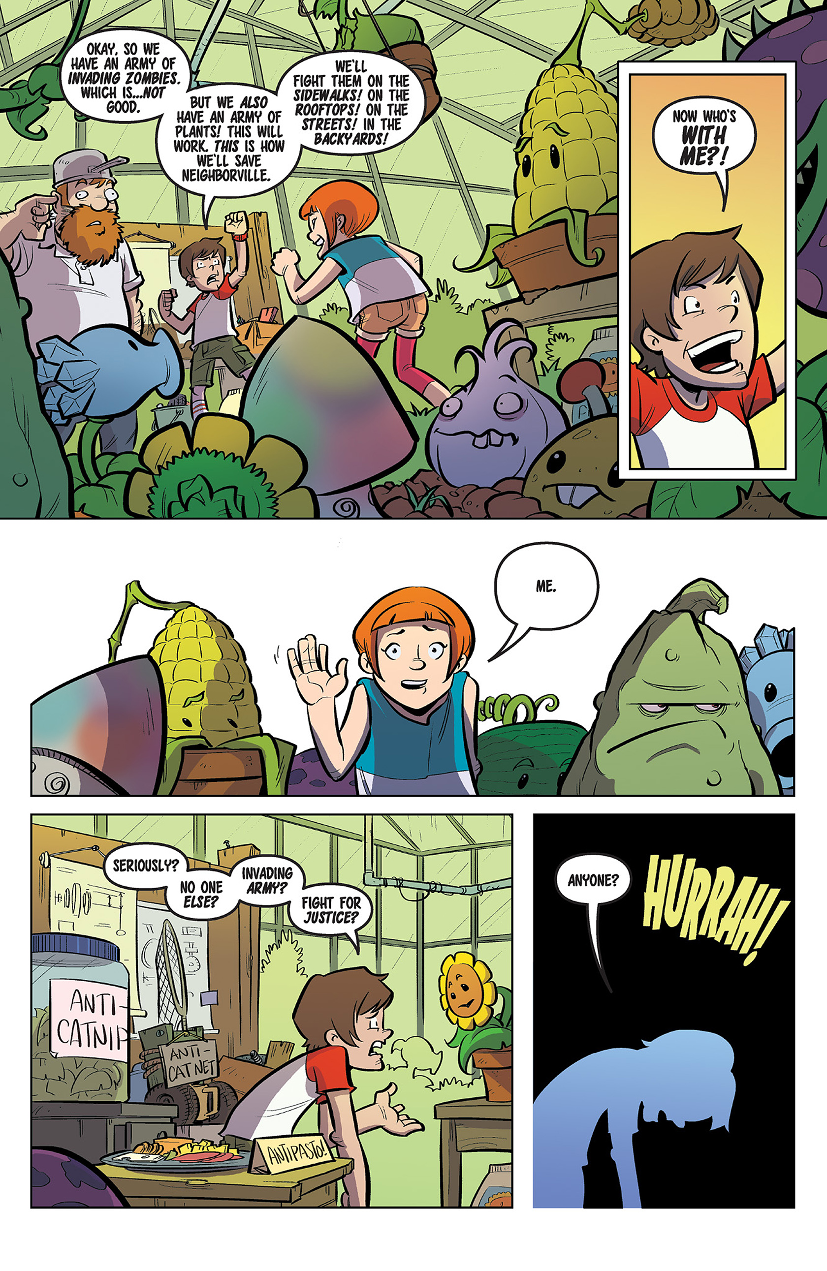 Read online Plants vs. Zombies: Lawnmageddon comic -  Issue #2 - 10