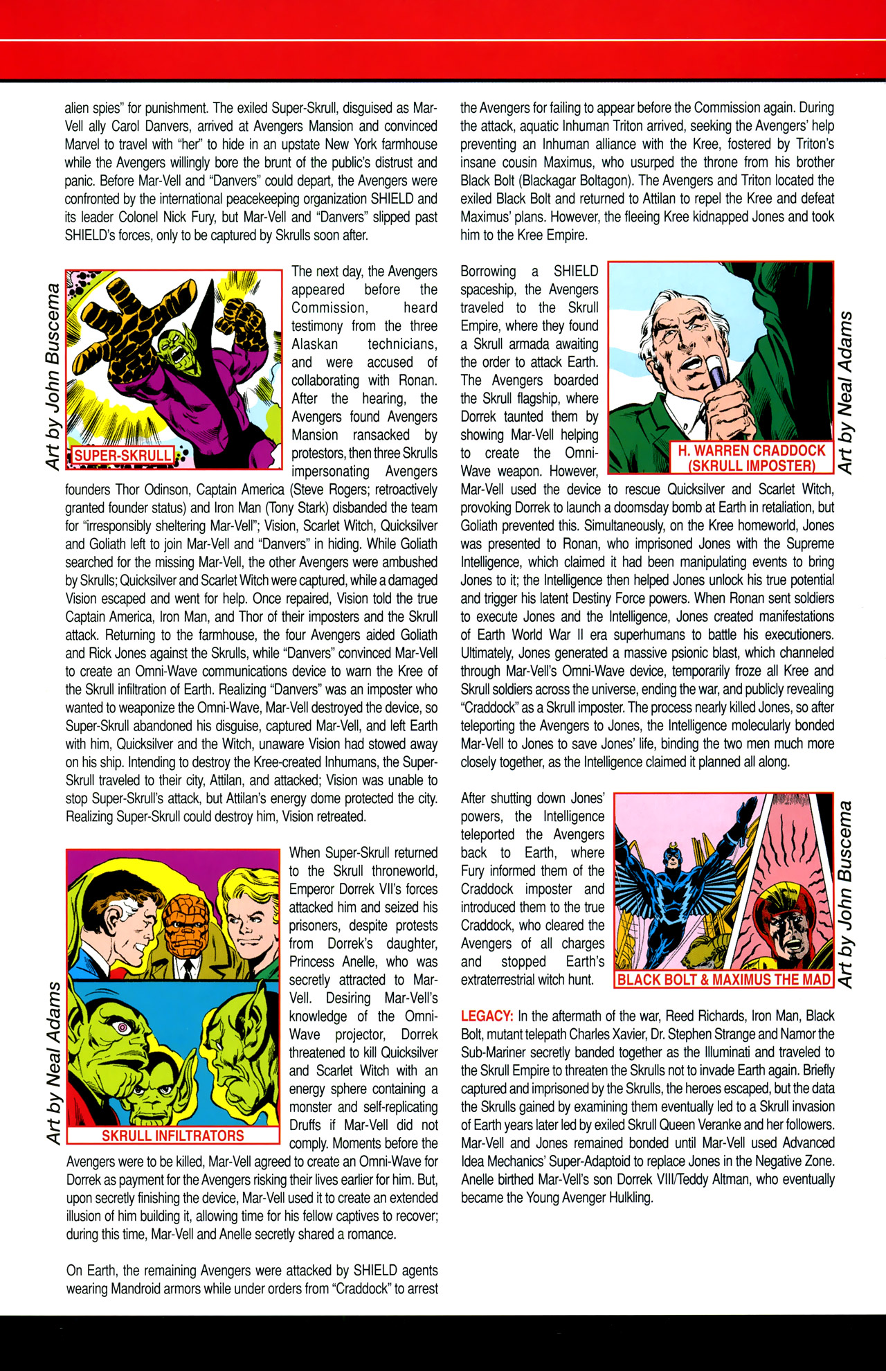 Read online Blockbusters of the Marvel Universe comic -  Issue # Full - 37