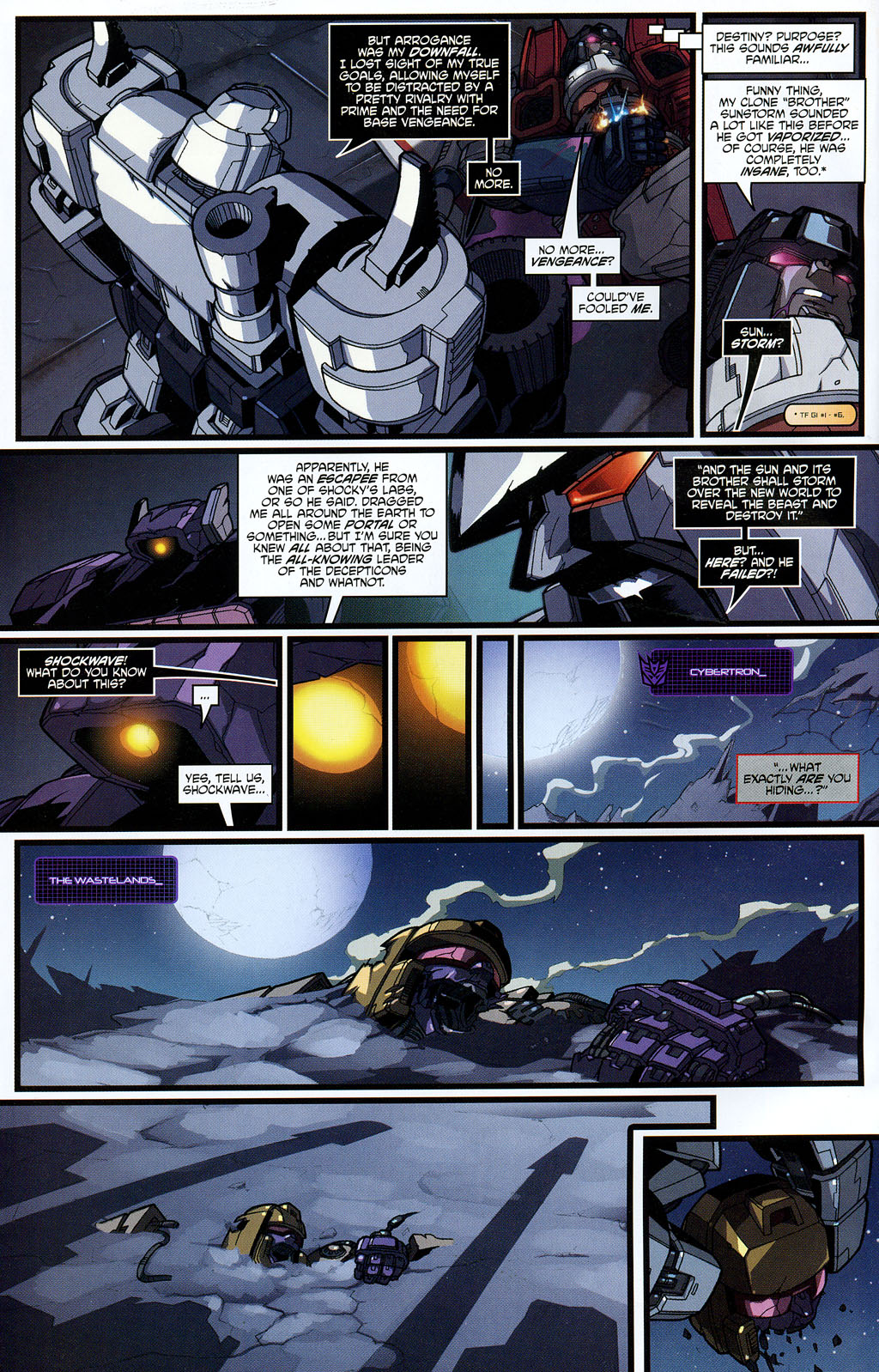 Read online Transformers: Generation 1 (2004) comic -  Issue #10 - 20