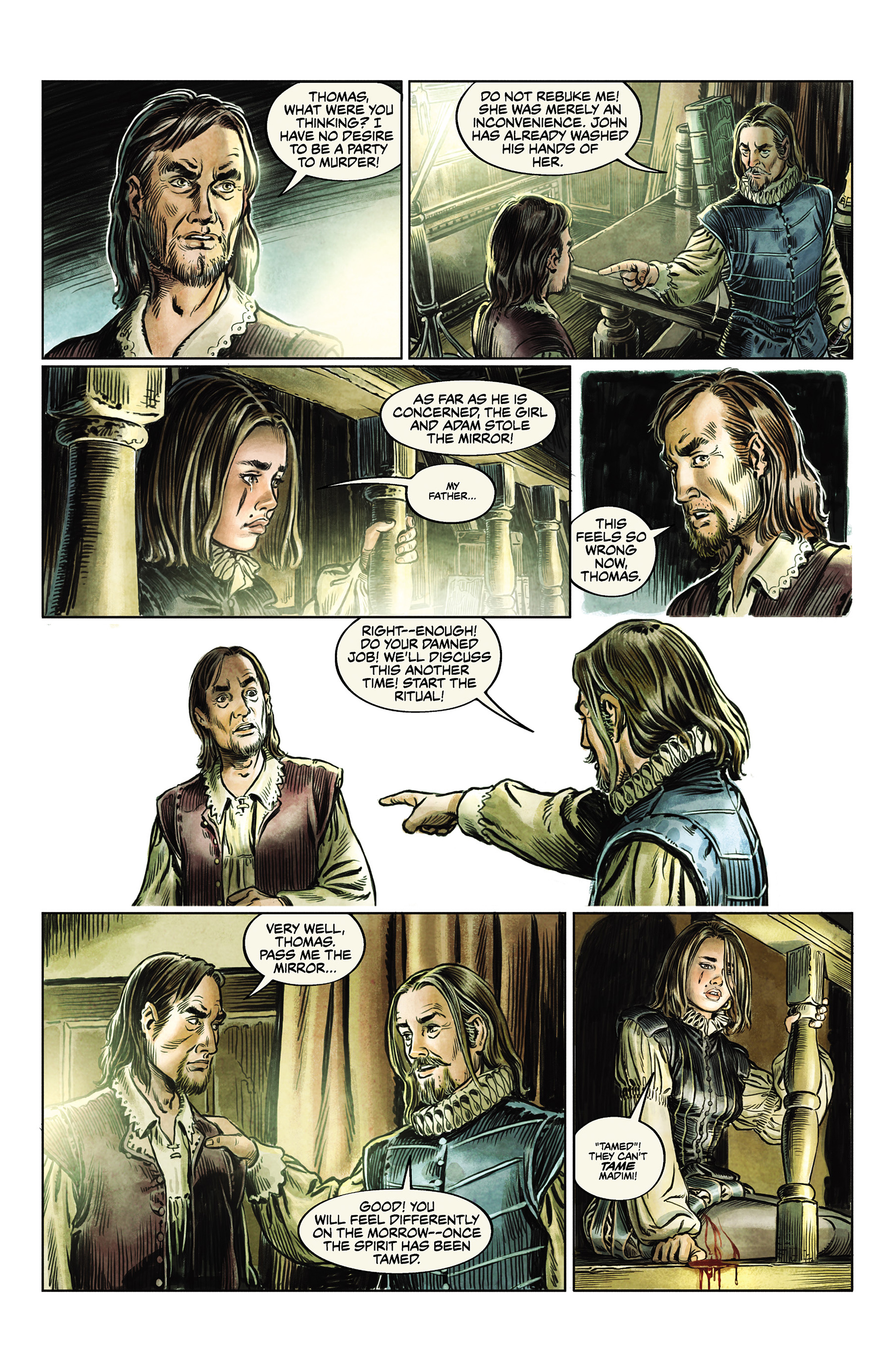 Read online The Shadow Glass comic -  Issue #5 - 23