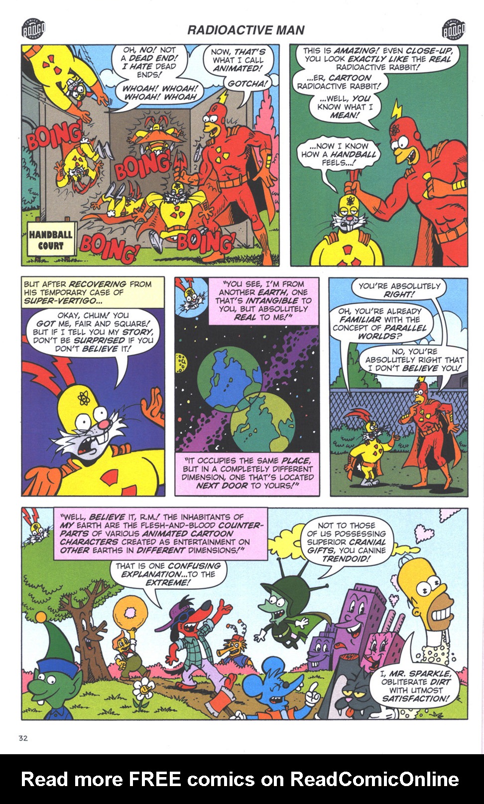 Read online The Simpsons Summer Shindig comic -  Issue #3 - 34