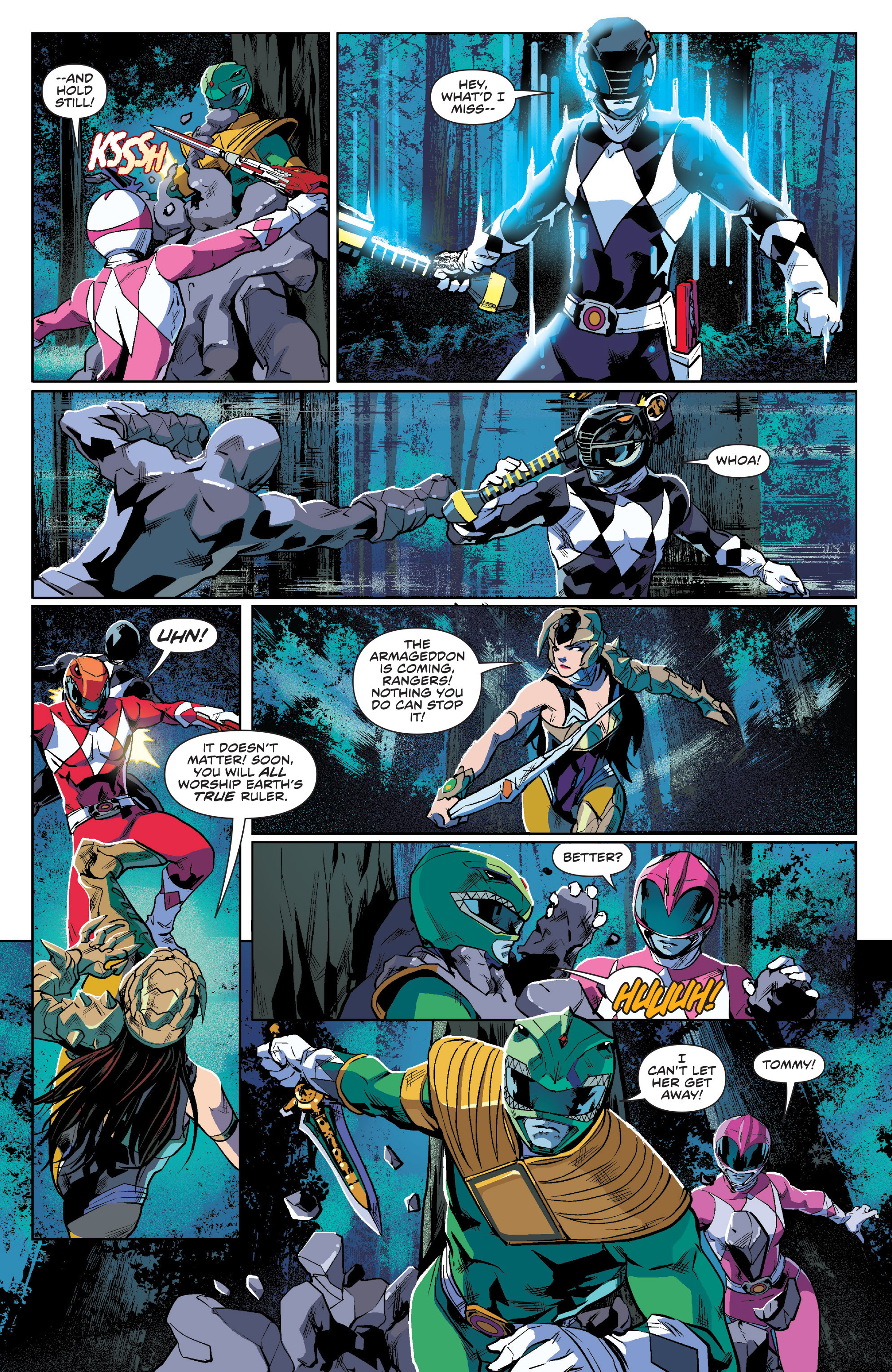 Read online Mighty Morphin Power Rangers comic -  Issue #2 - 17