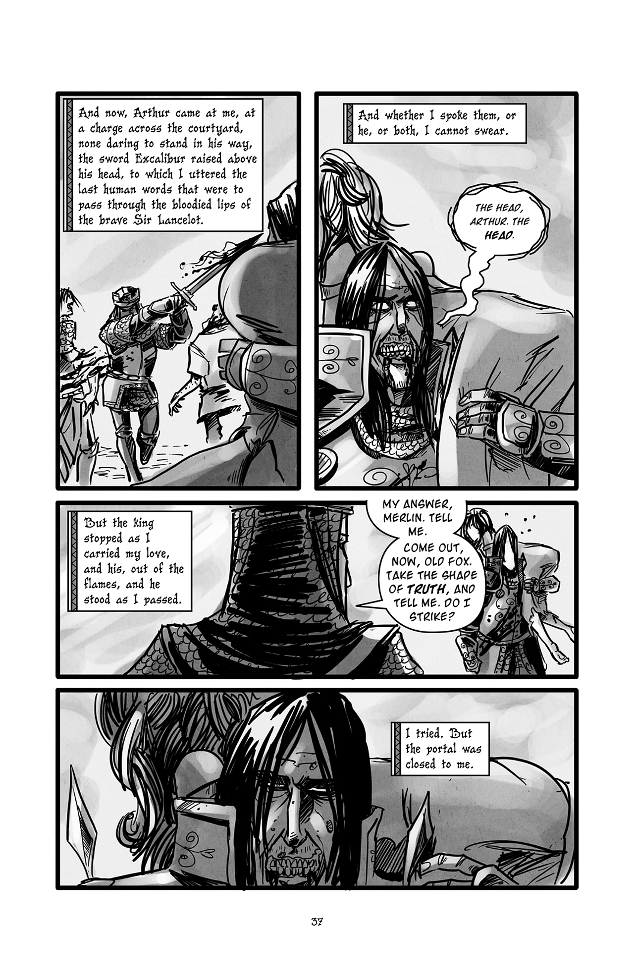 Read online Knights of the Living Dead comic -  Issue #2 - 20