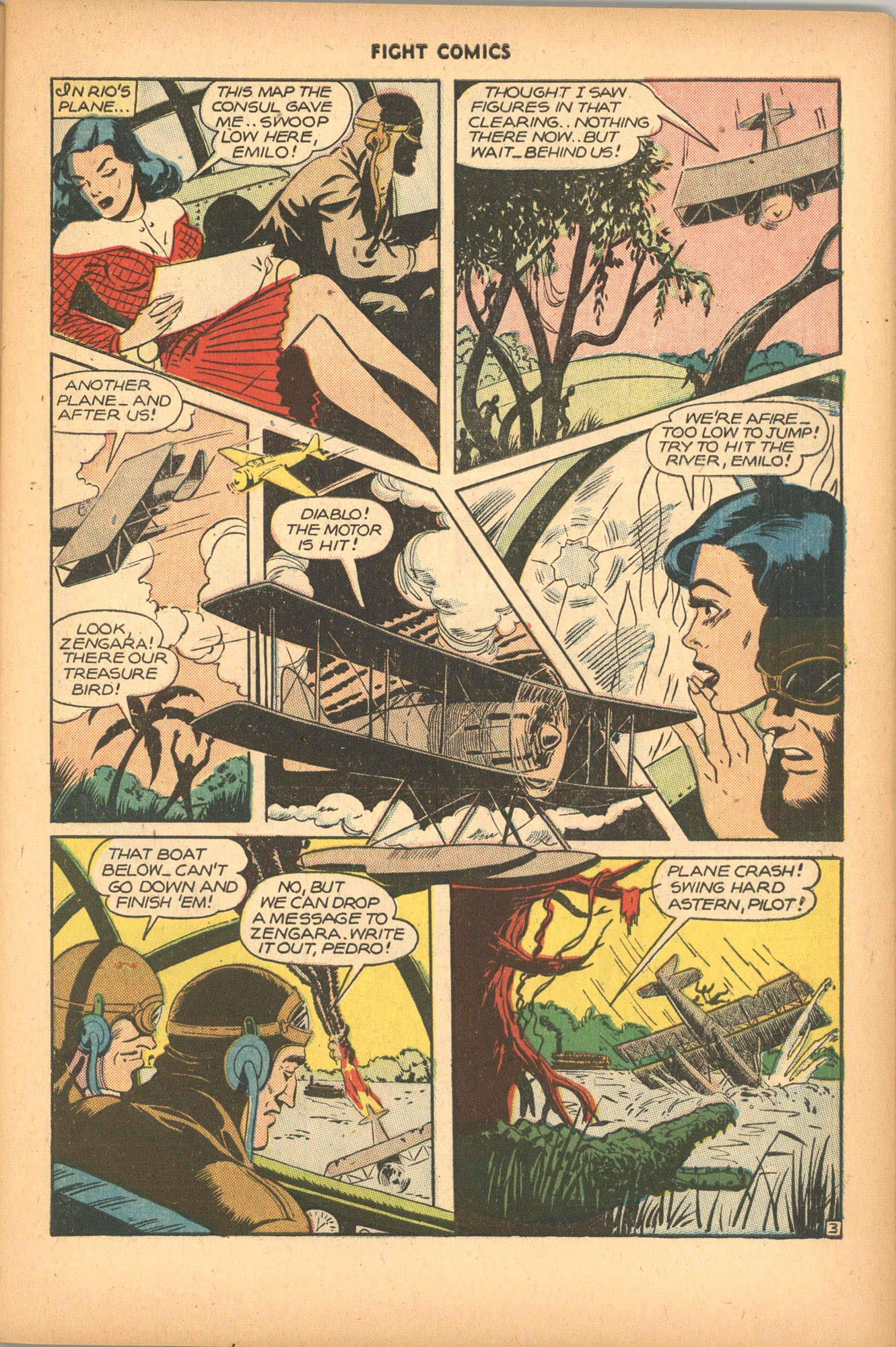 Read online Fight Comics comic -  Issue #48 - 5