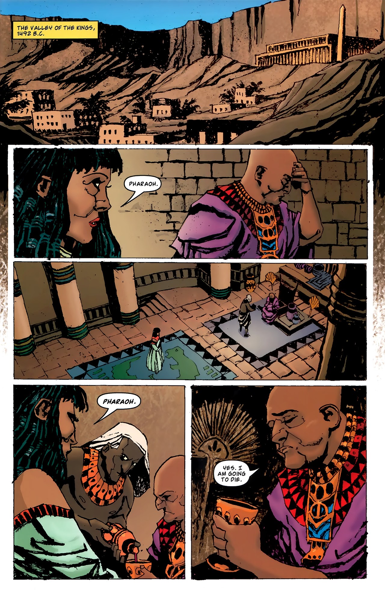 Read online The Murder of King Tut comic -  Issue #1 - 4
