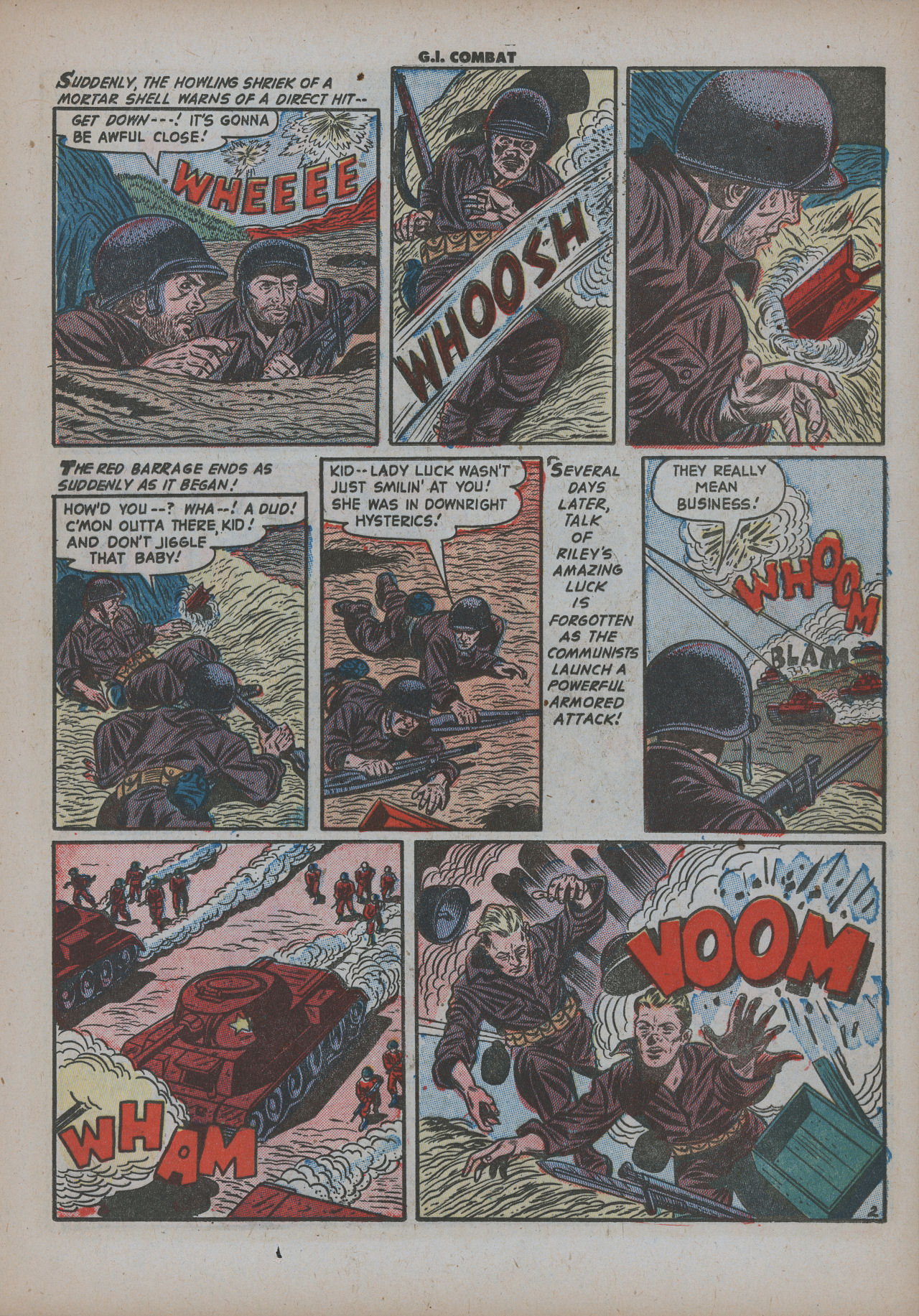 Read online G.I. Combat (1952) comic -  Issue #3 - 13