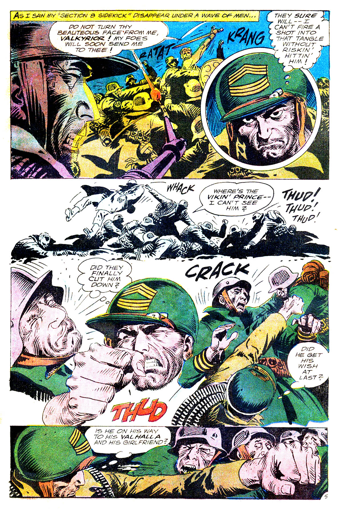 Read online Our Army at War (1952) comic -  Issue #163 - 7