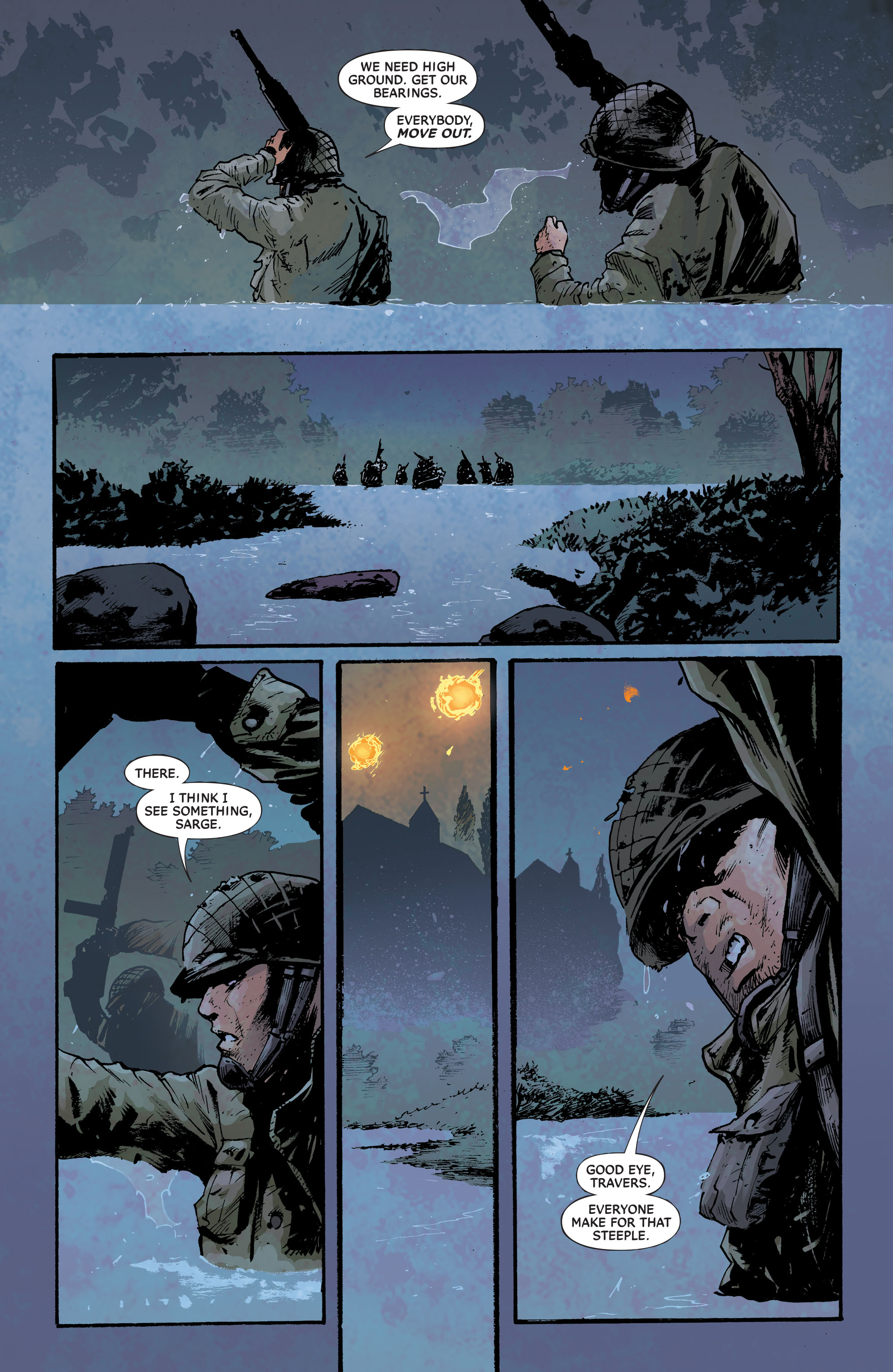 Read online Six Days: The Incredible Story of D-Day's Lost Chapter comic -  Issue # TPB - 14