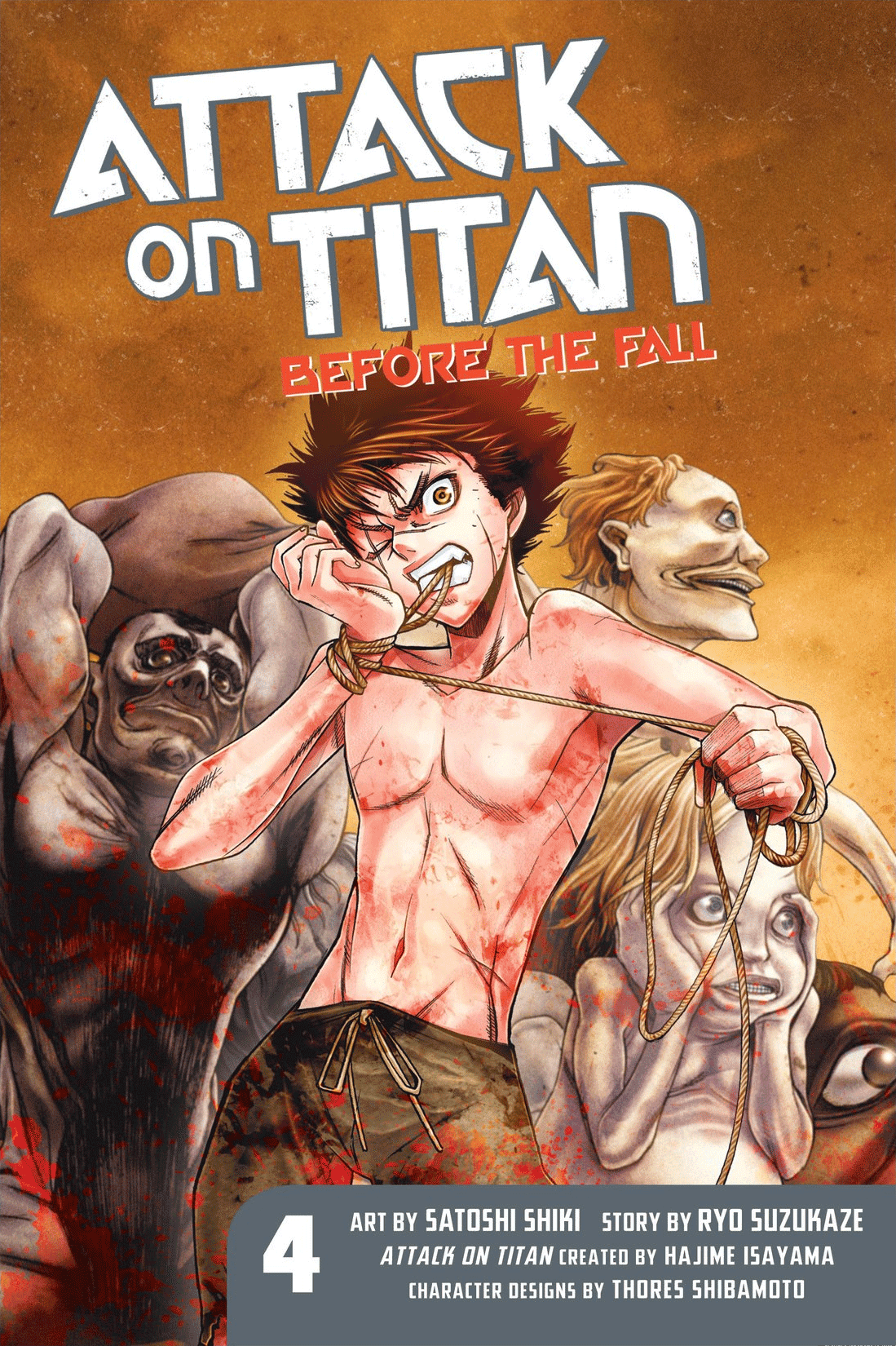 Read online Attack on Titan: Before the Fall comic -  Issue #4 - 1
