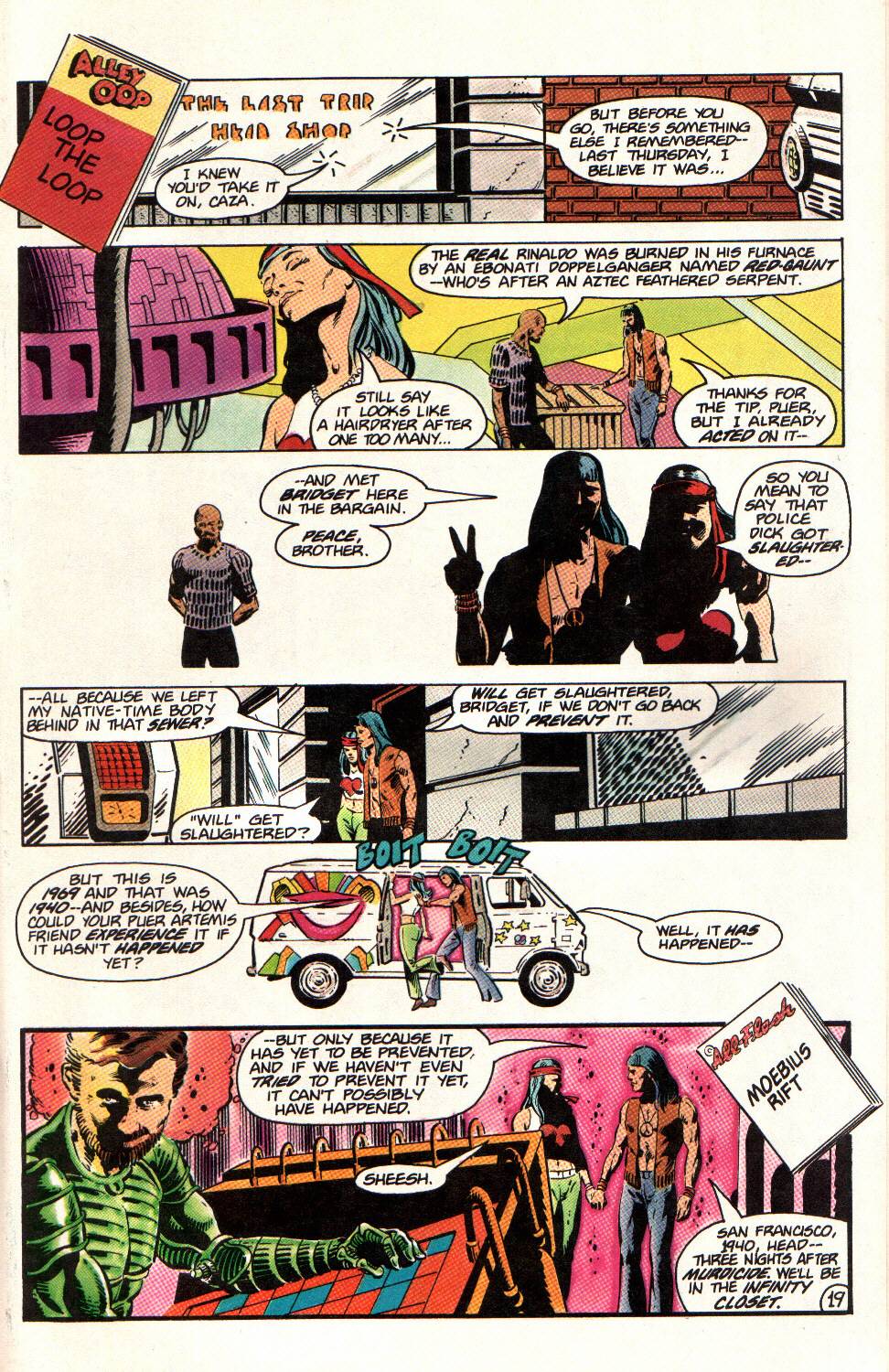 Read online Aztec Ace comic -  Issue #12 - 19