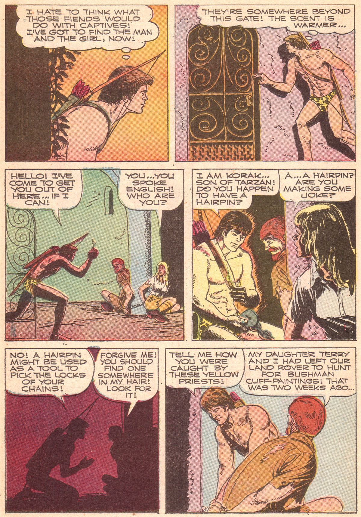 Read online Korak, Son of Tarzan (1964) comic -  Issue #39 - 14
