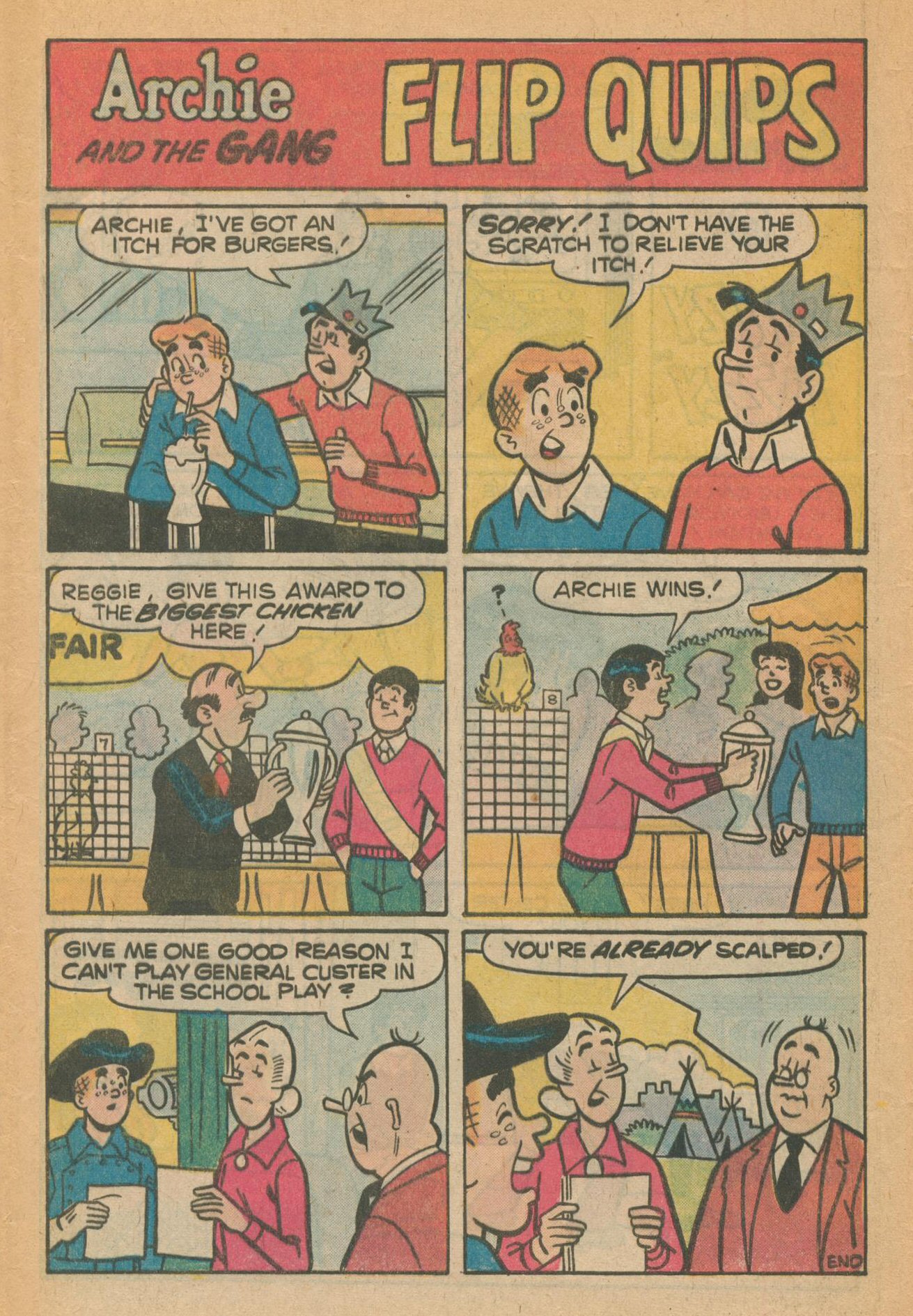 Read online Archie's Joke Book Magazine comic -  Issue #252 - 8
