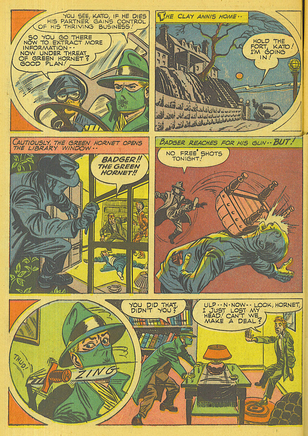 Read online Green Hornet Comics comic -  Issue #32 - 7