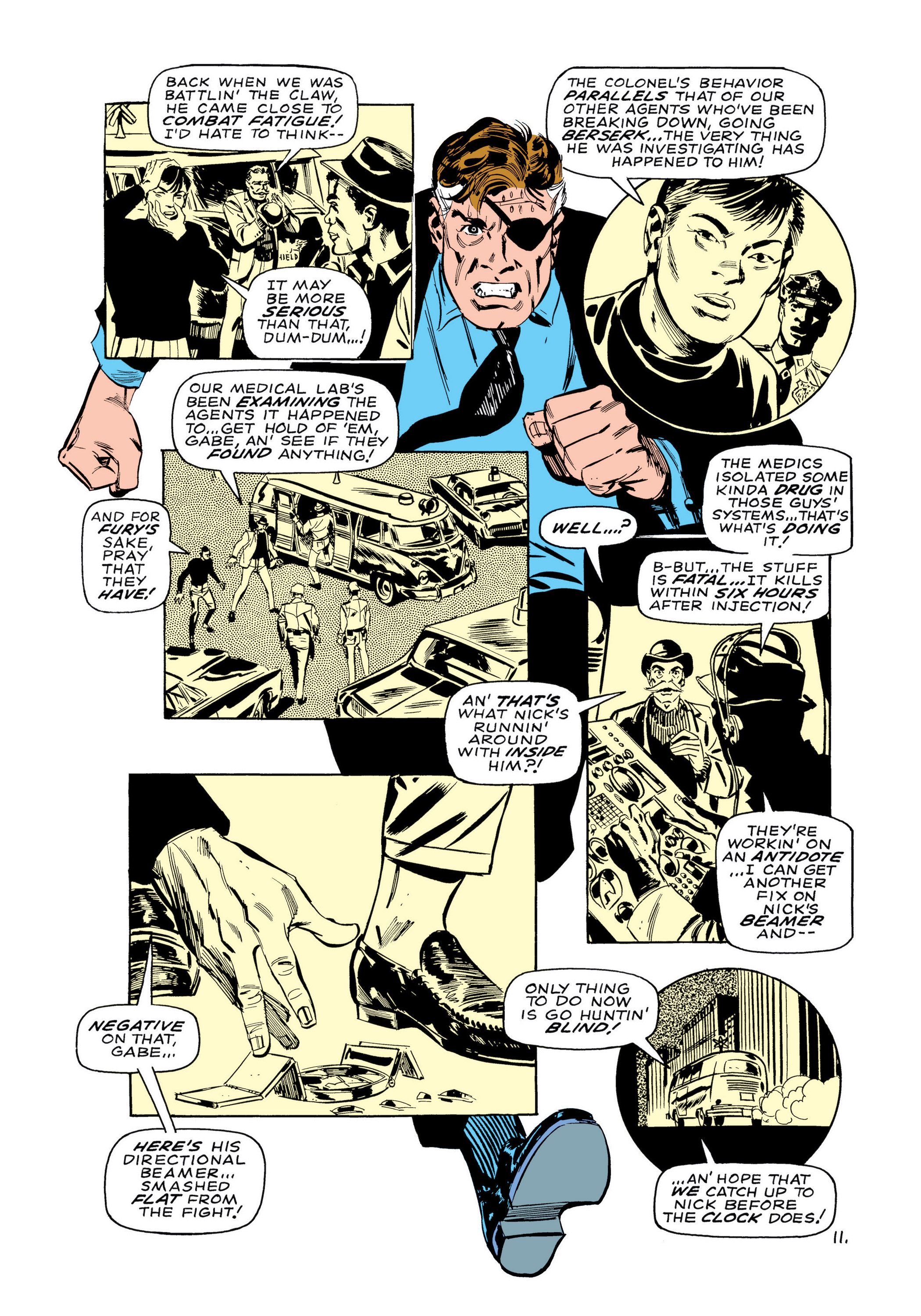 Read online Marvel Masterworks: Nick Fury, Agent of S.H.I.E.L.D. comic -  Issue # TPB 3 (Part 1) - 81