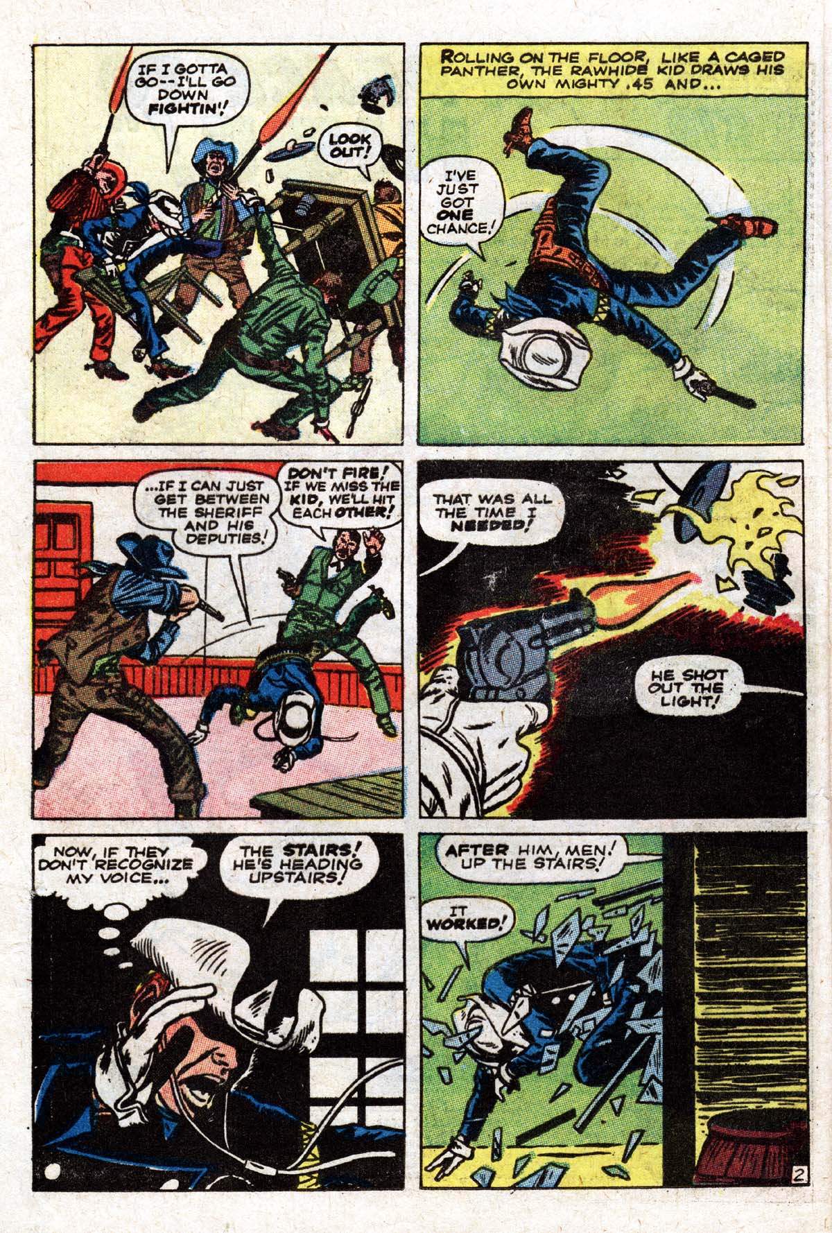 Read online The Mighty Marvel Western comic -  Issue #1 - 4