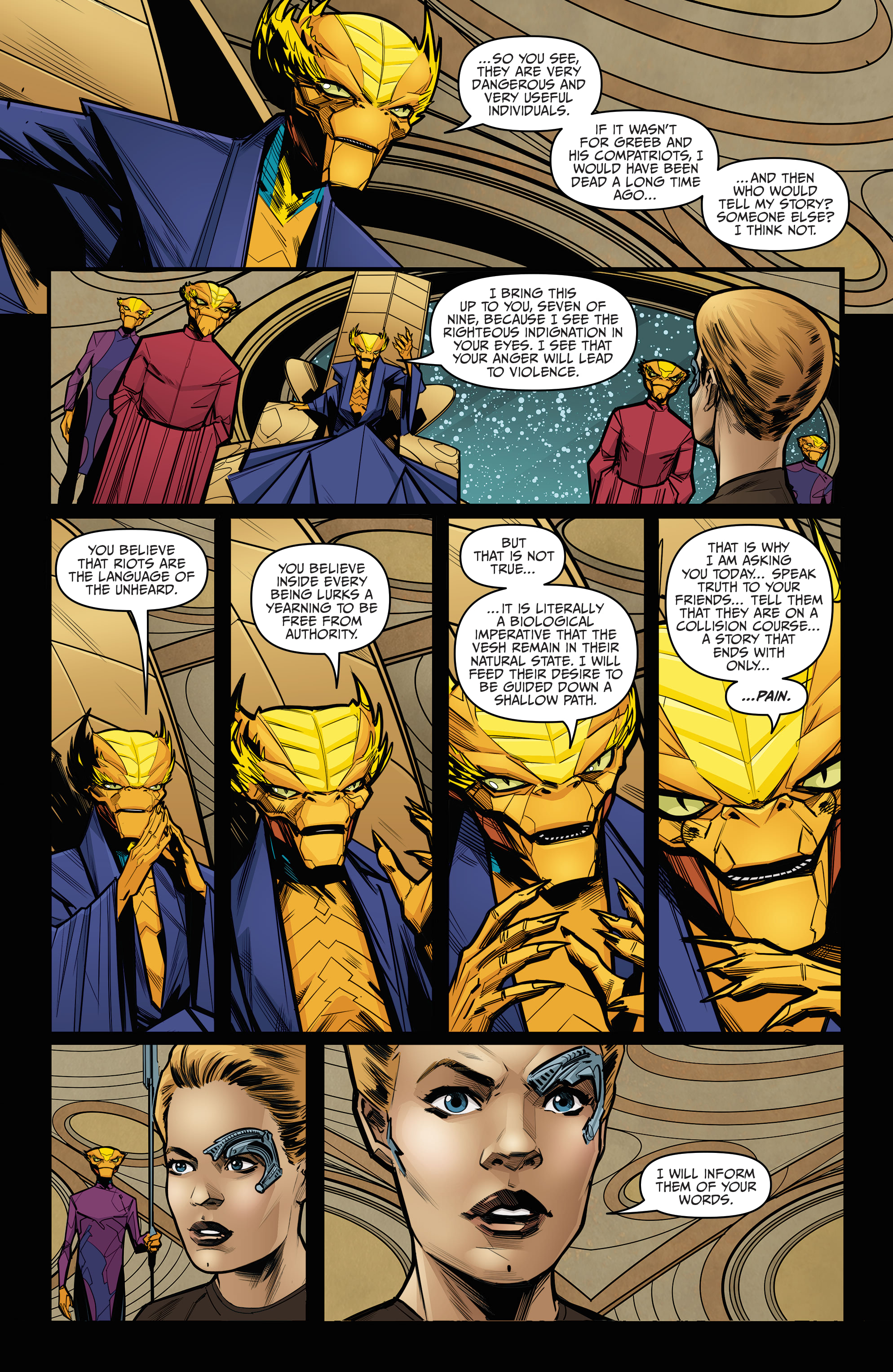 Read online Star Trek: Voyager—Seven’s Reckoning comic -  Issue #2 - 19