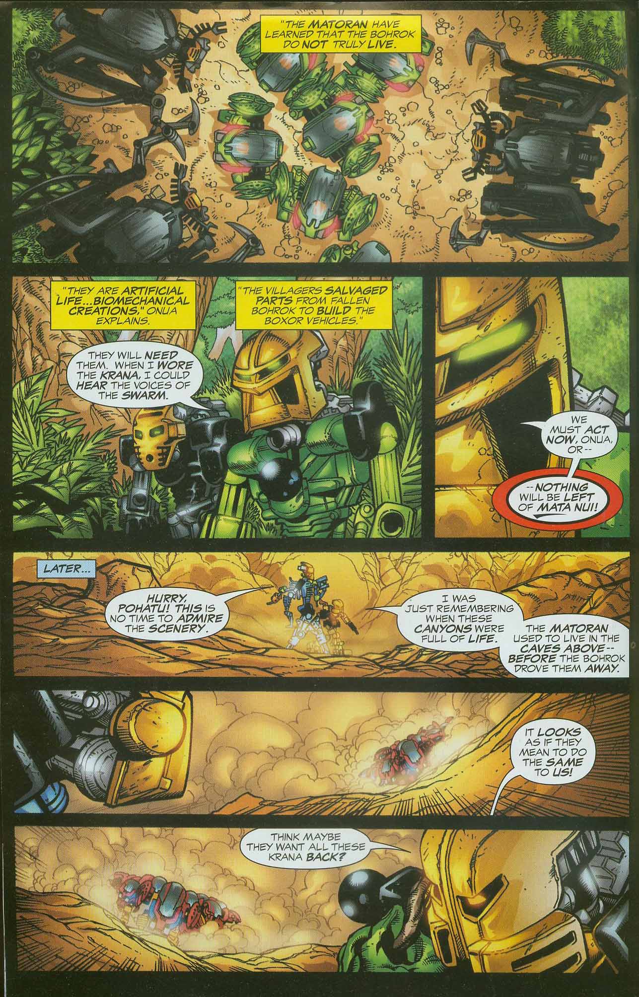 Read online Bionicle comic -  Issue #6 - 8