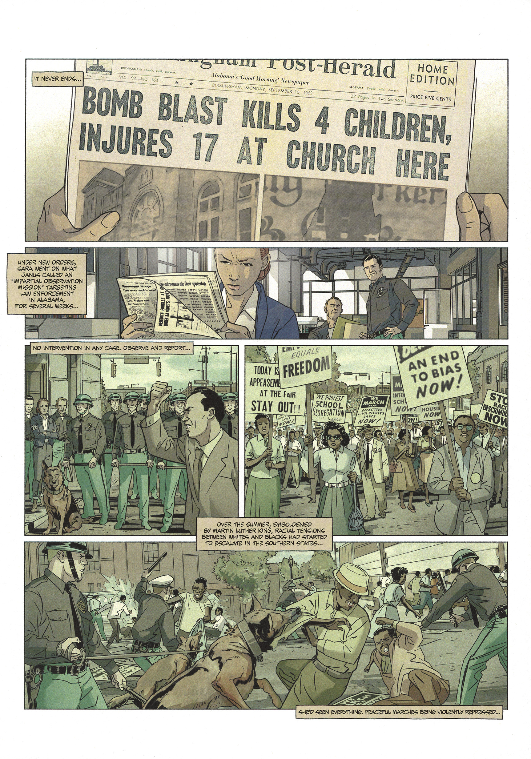 Read online Sara Lone comic -  Issue #4 - 31