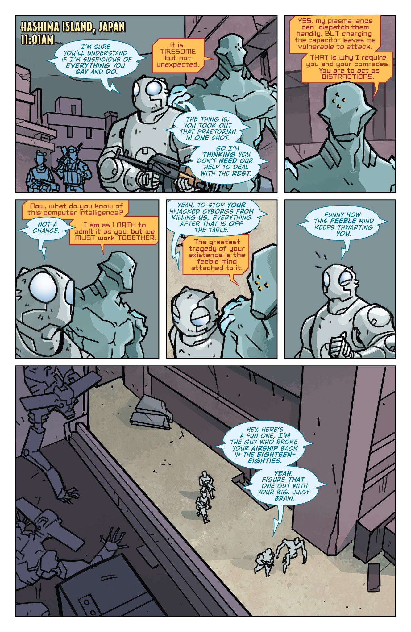 Read online Atomic Robo and the Spectre of Tomorrow comic -  Issue #4 - 10