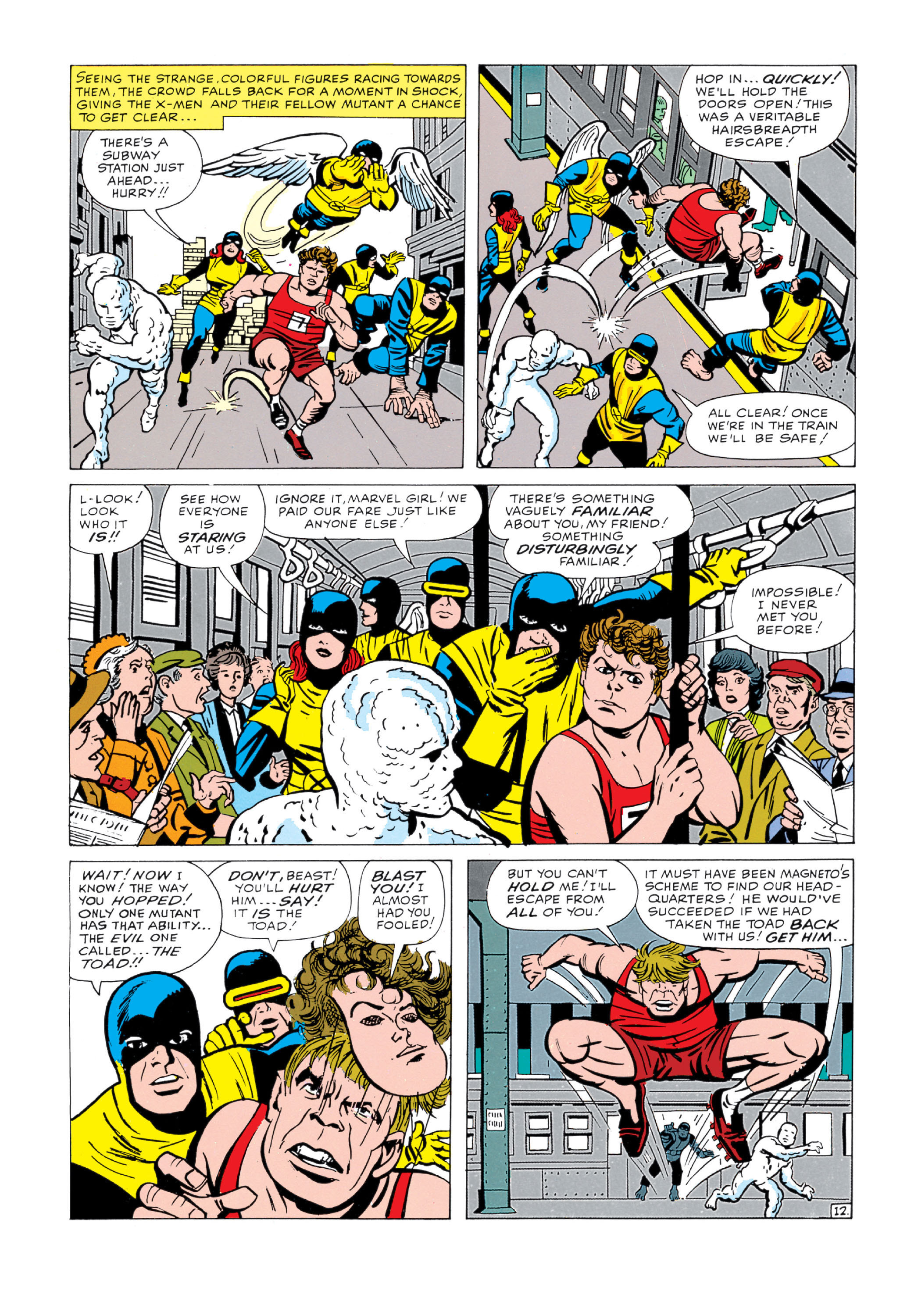 Read online Uncanny X-Men (1963) comic -  Issue #5 - 13