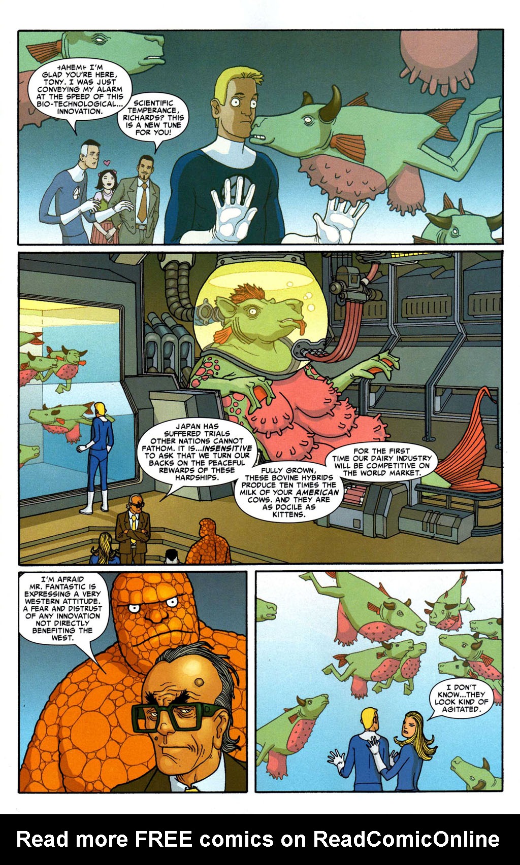 Read online Fantastic Four/Iron Man: Big in Japan comic -  Issue #1 - 12