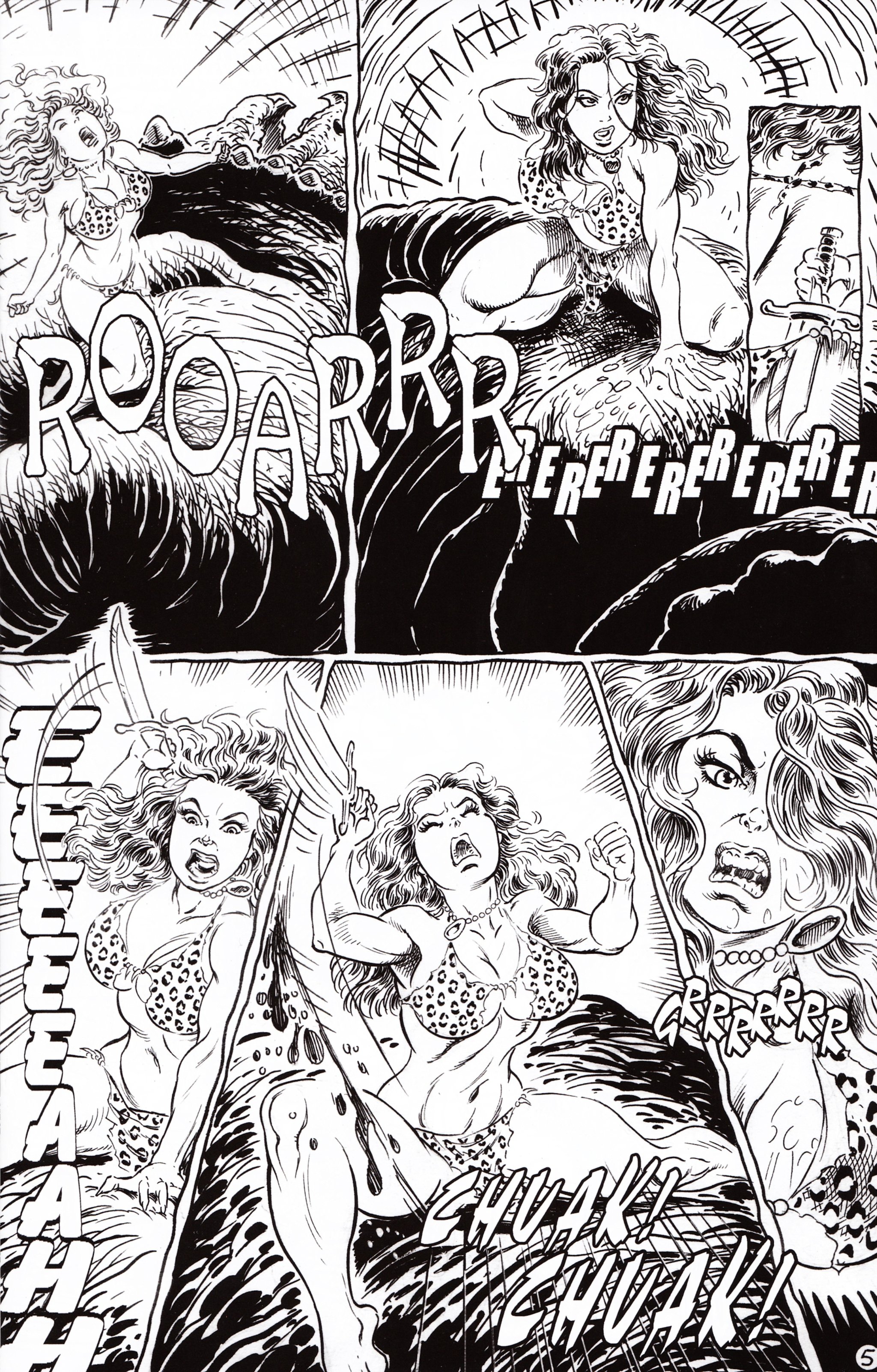 Read online Cavewoman: Primal comic -  Issue # Full - 7