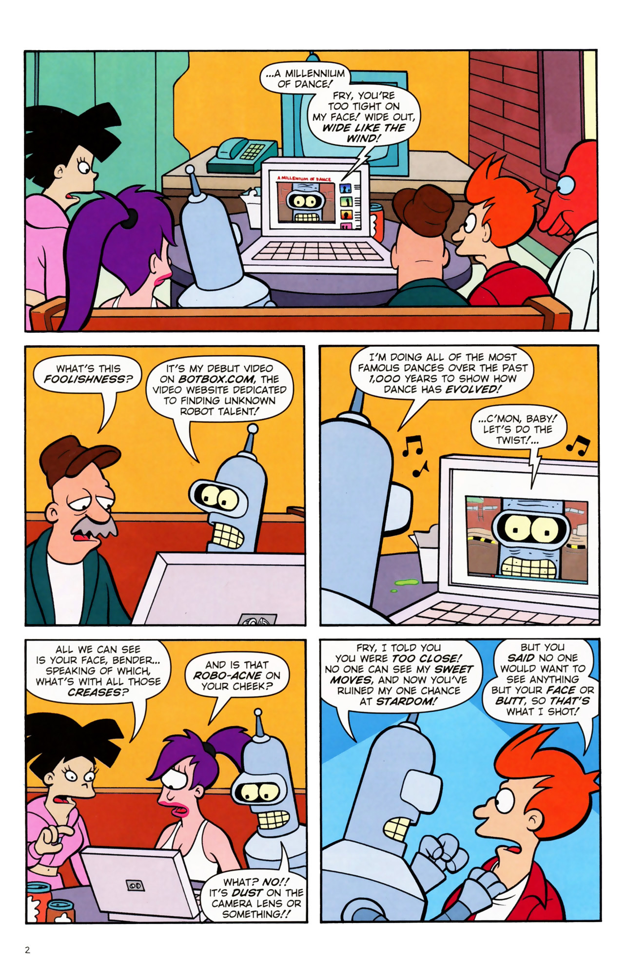 Read online Futurama Comics comic -  Issue #52 - 3